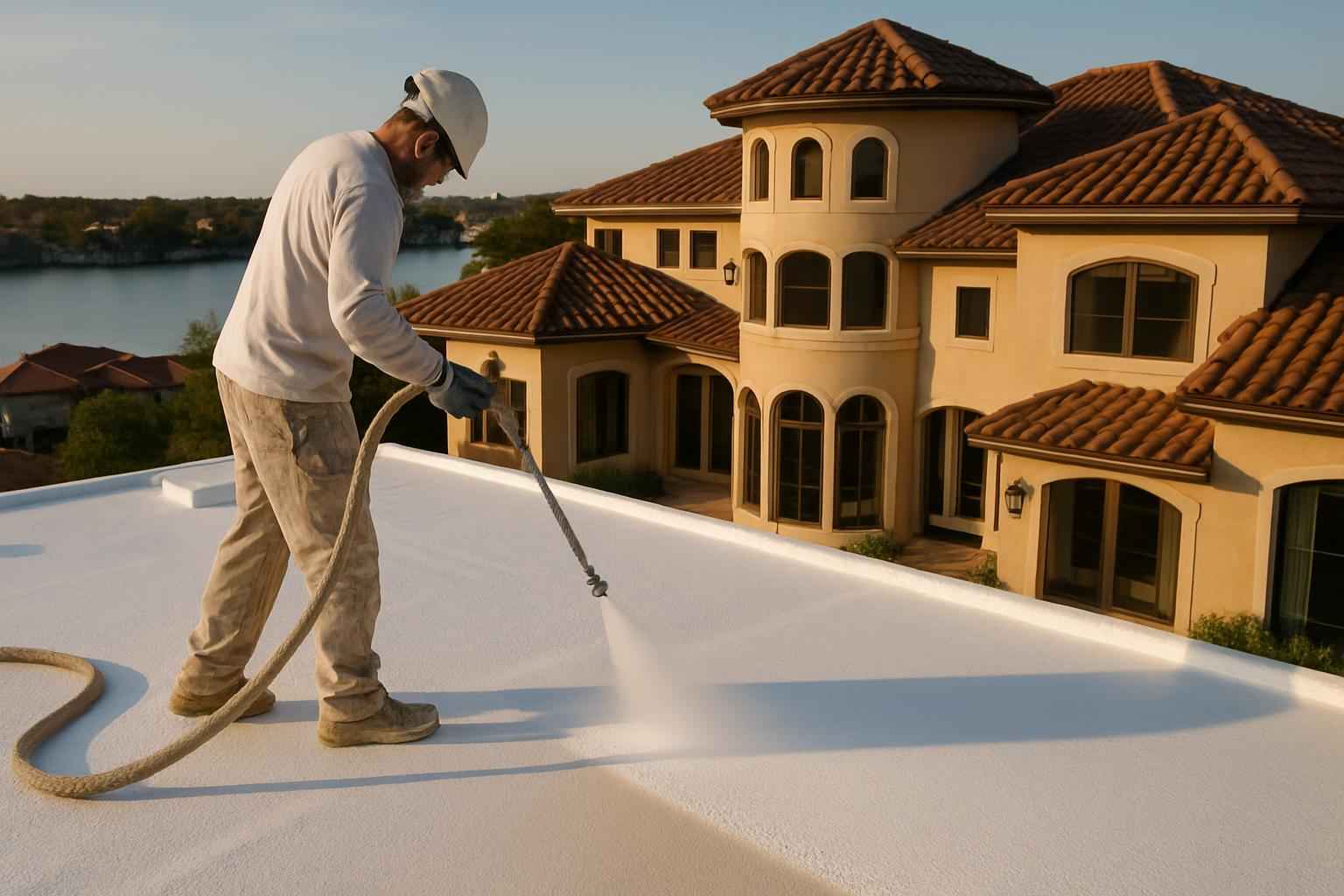 Elastomeric Recoat Service in Cottonwood Shores TX