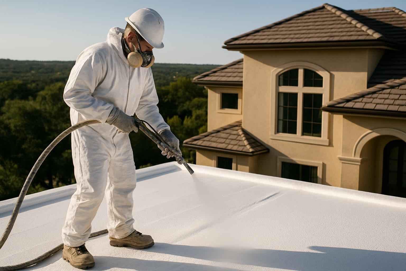 Elastomeric Recoat Service in Fischer TX