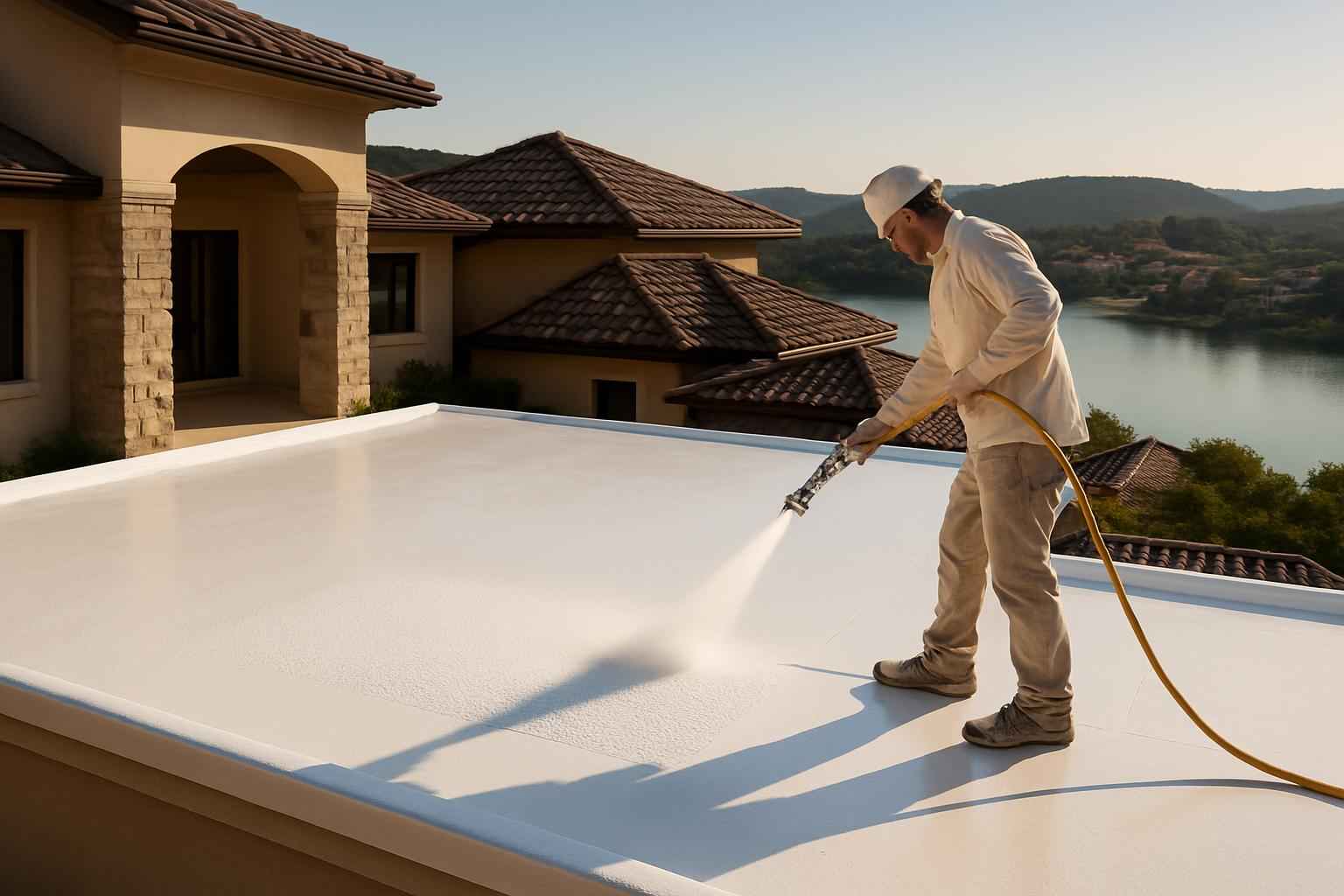 Elastomeric Recoat Service in Marble Falls TX