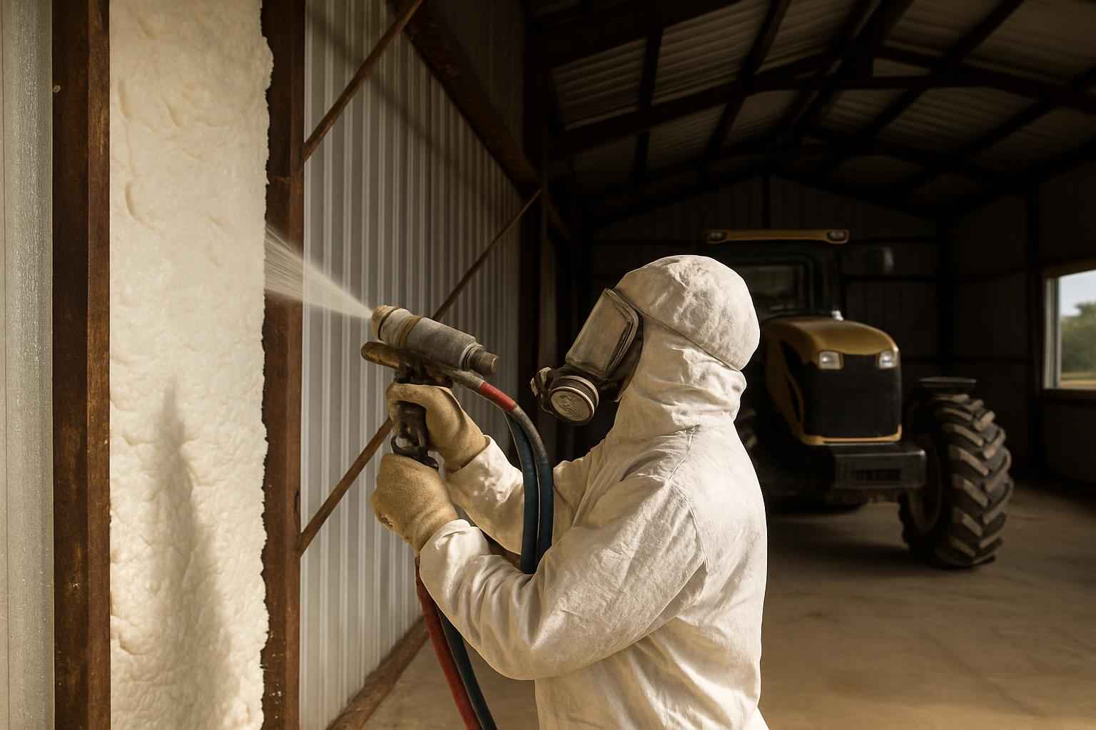 Equipment Barn Foam Installer in Burnet TX