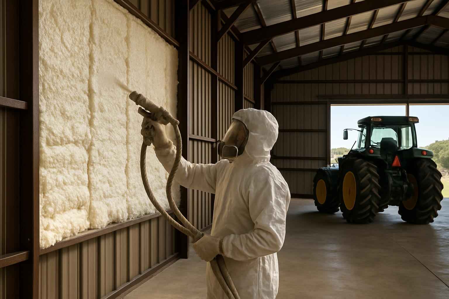 Equipment Barn Foam Installer in Medina TX