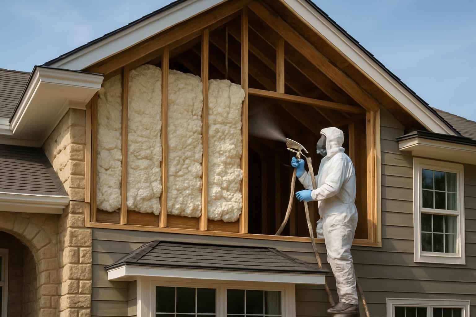 Existing Home Foam Upgrade in Cottonwood Shores TX