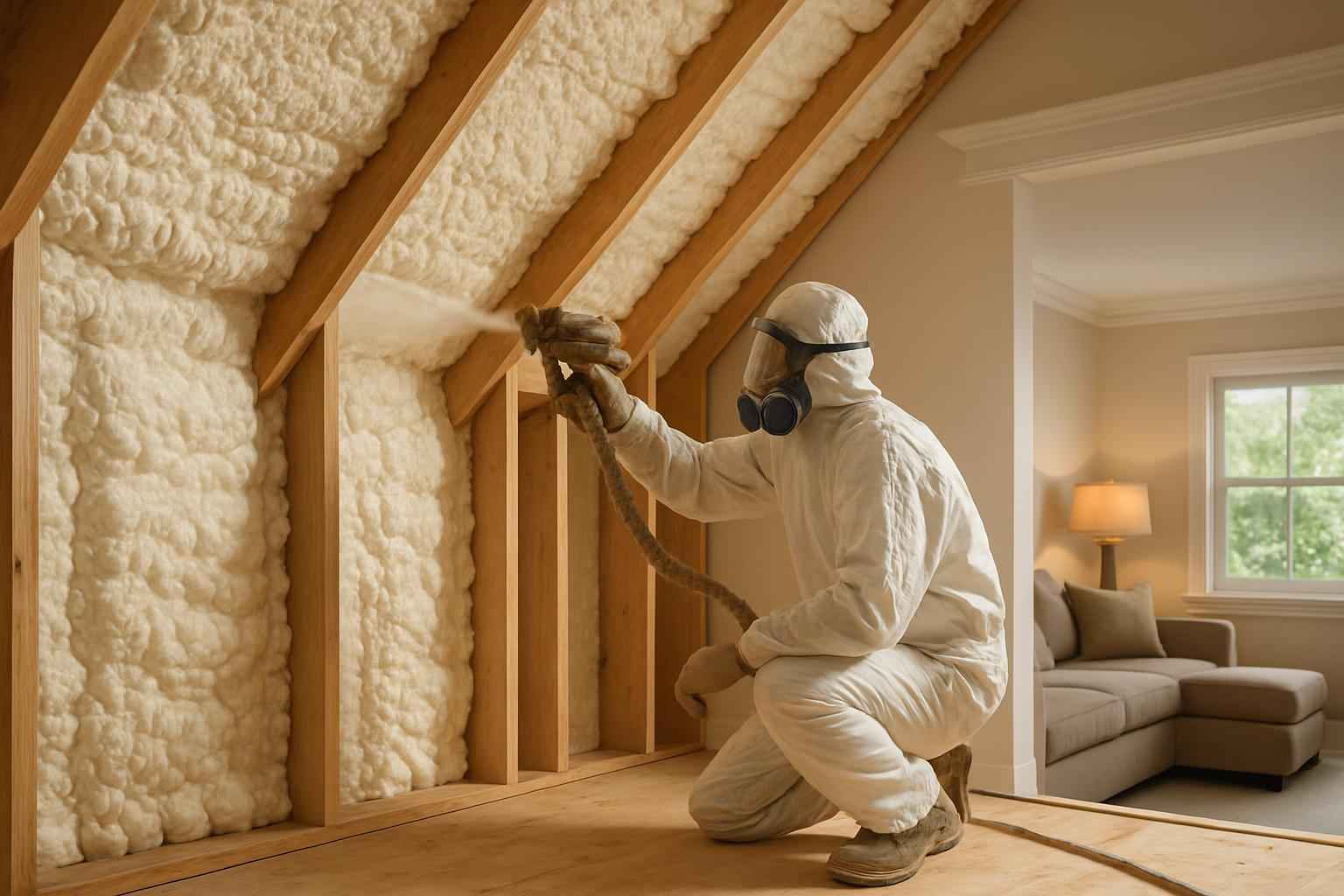 Existing Home Foam Upgrade in Fischer TX