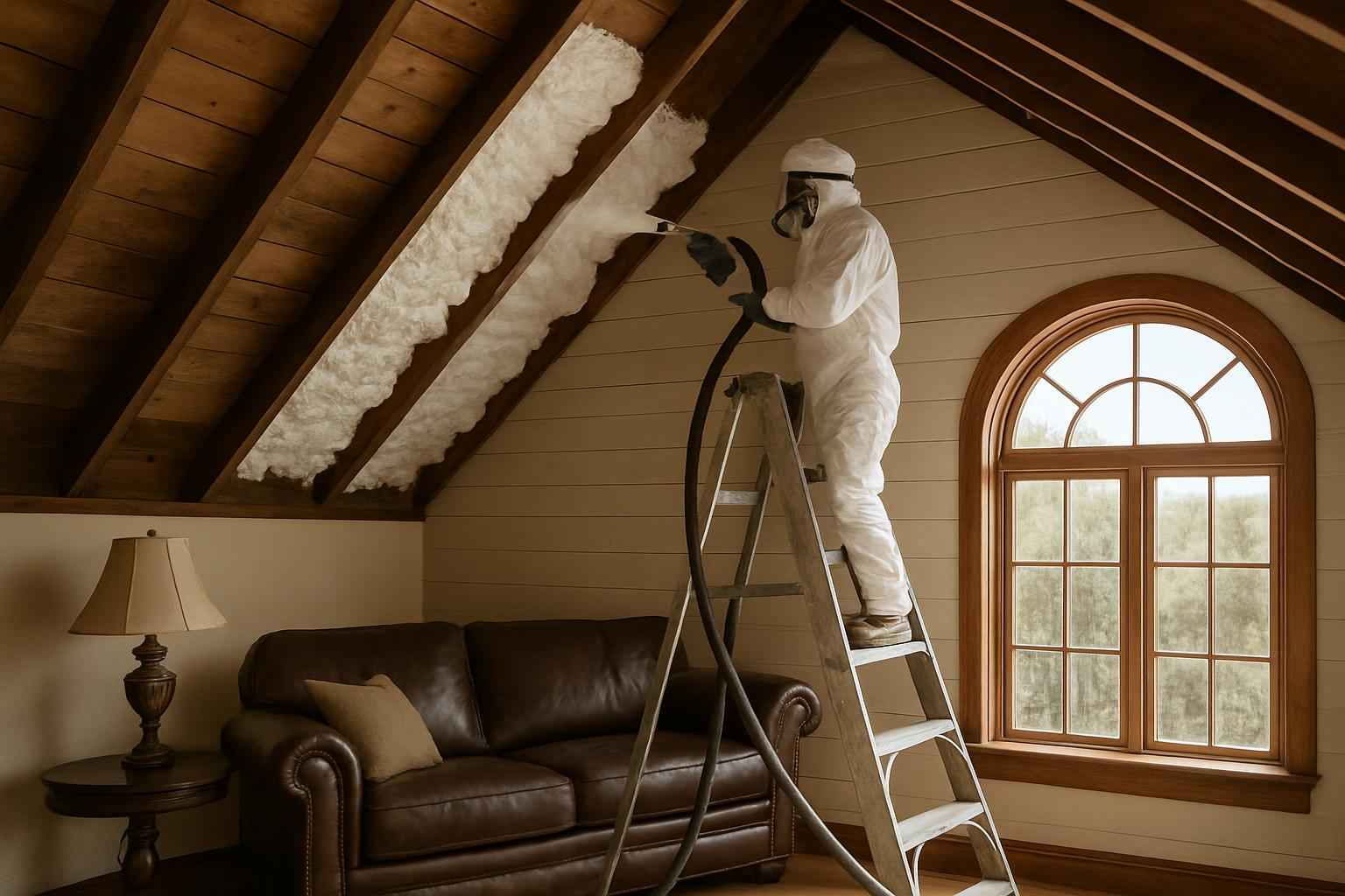 Existing Home Foam Upgrade in Medina TX