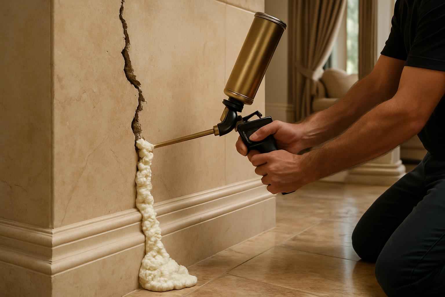 Foam Crack Patch Service in Fischer TX