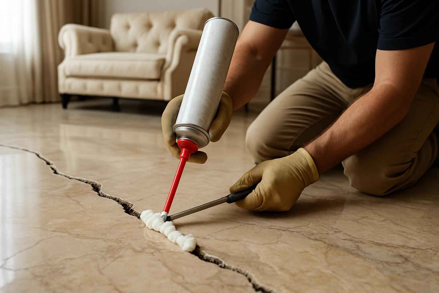 Foam Crack Patch Service in Marble Falls TX