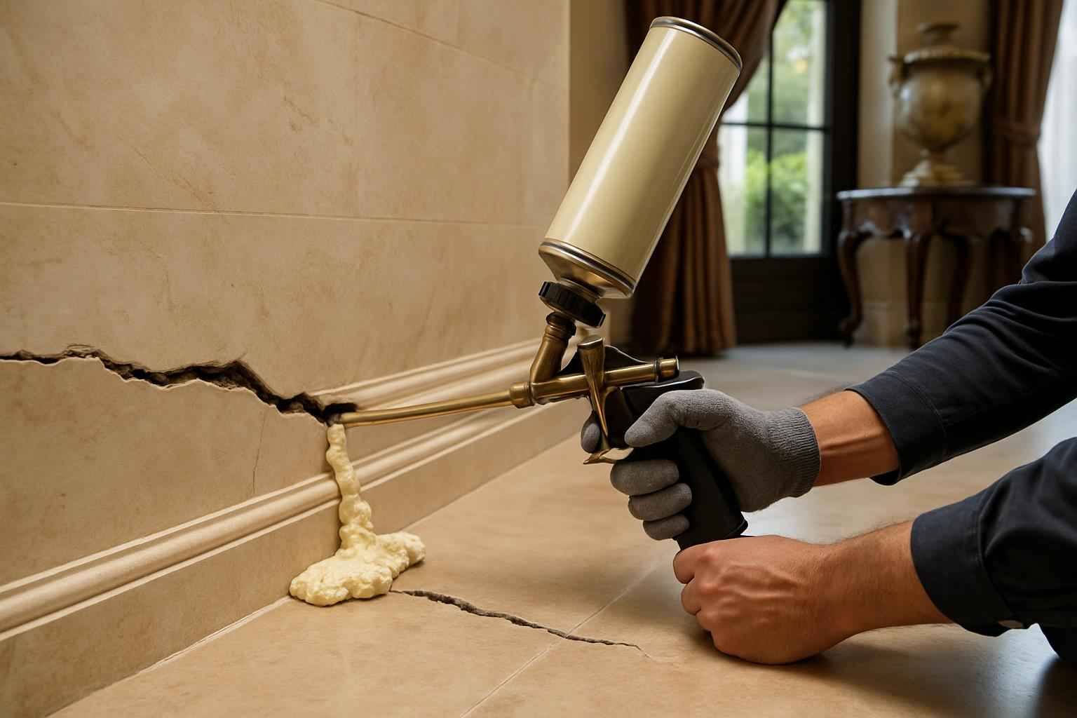 Foam Crack Patch Service in Mason TX