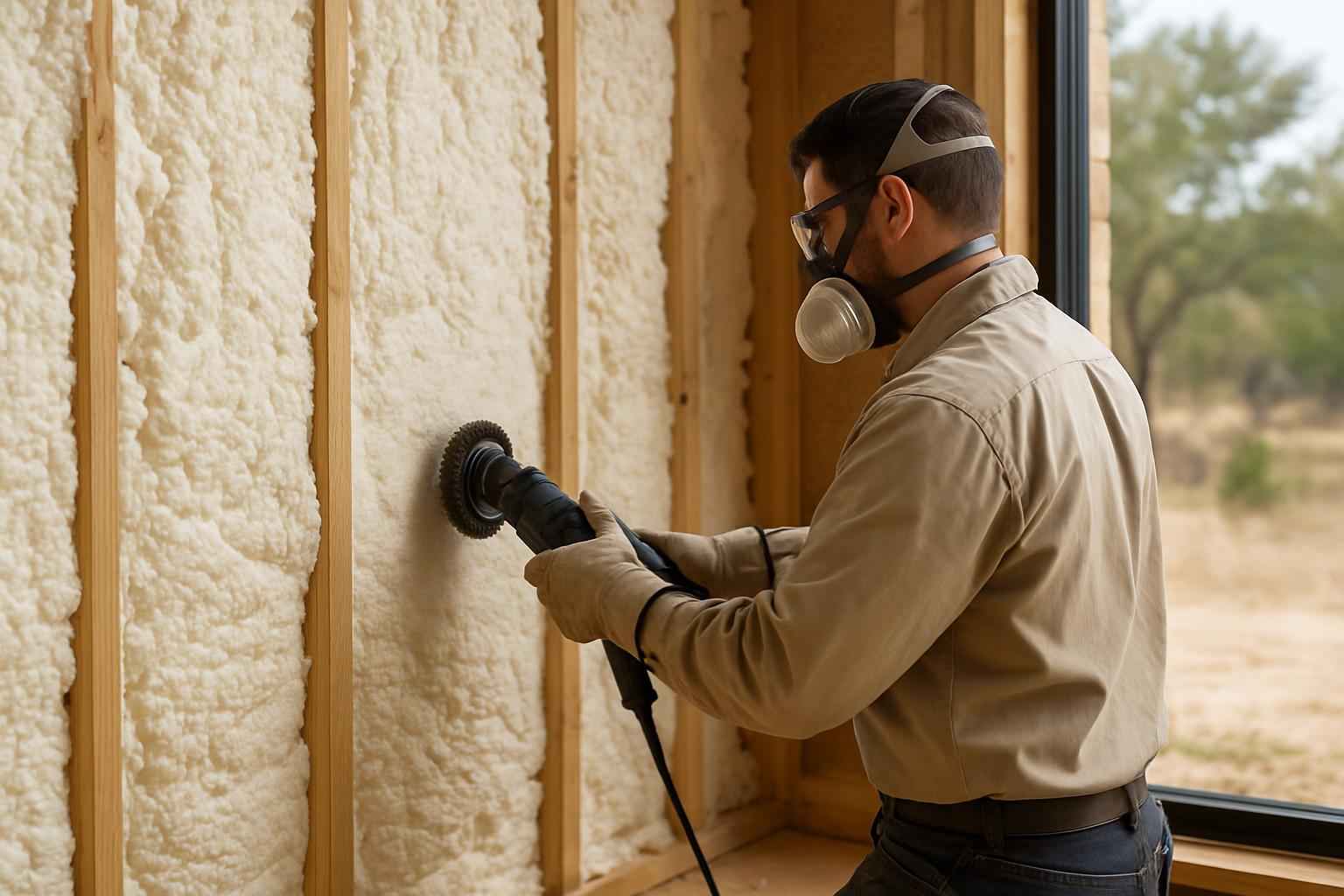 Foam Overspray Removal Service in Fischer TX