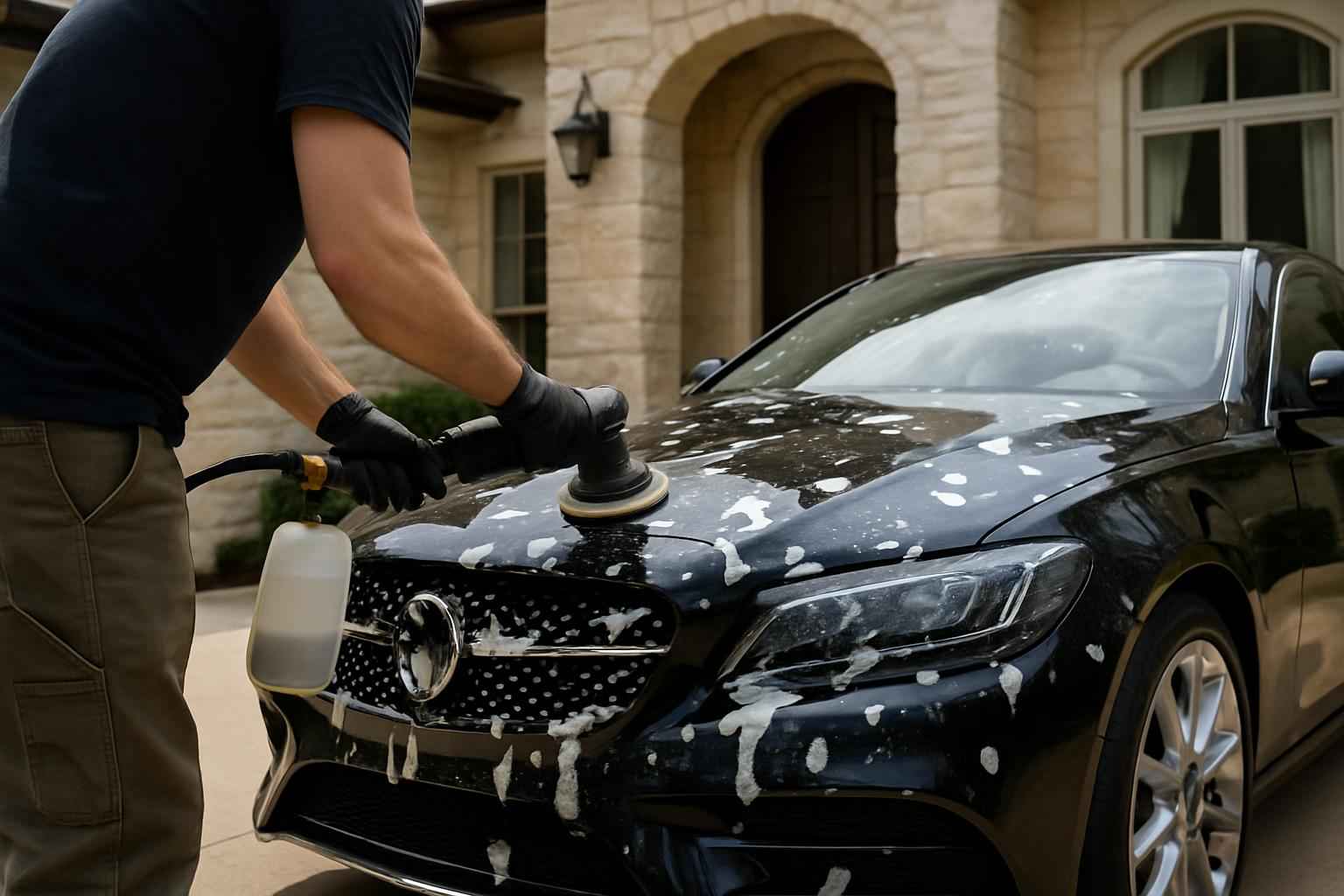 Spray Foam Overspray Removal in Marble Falls TX
