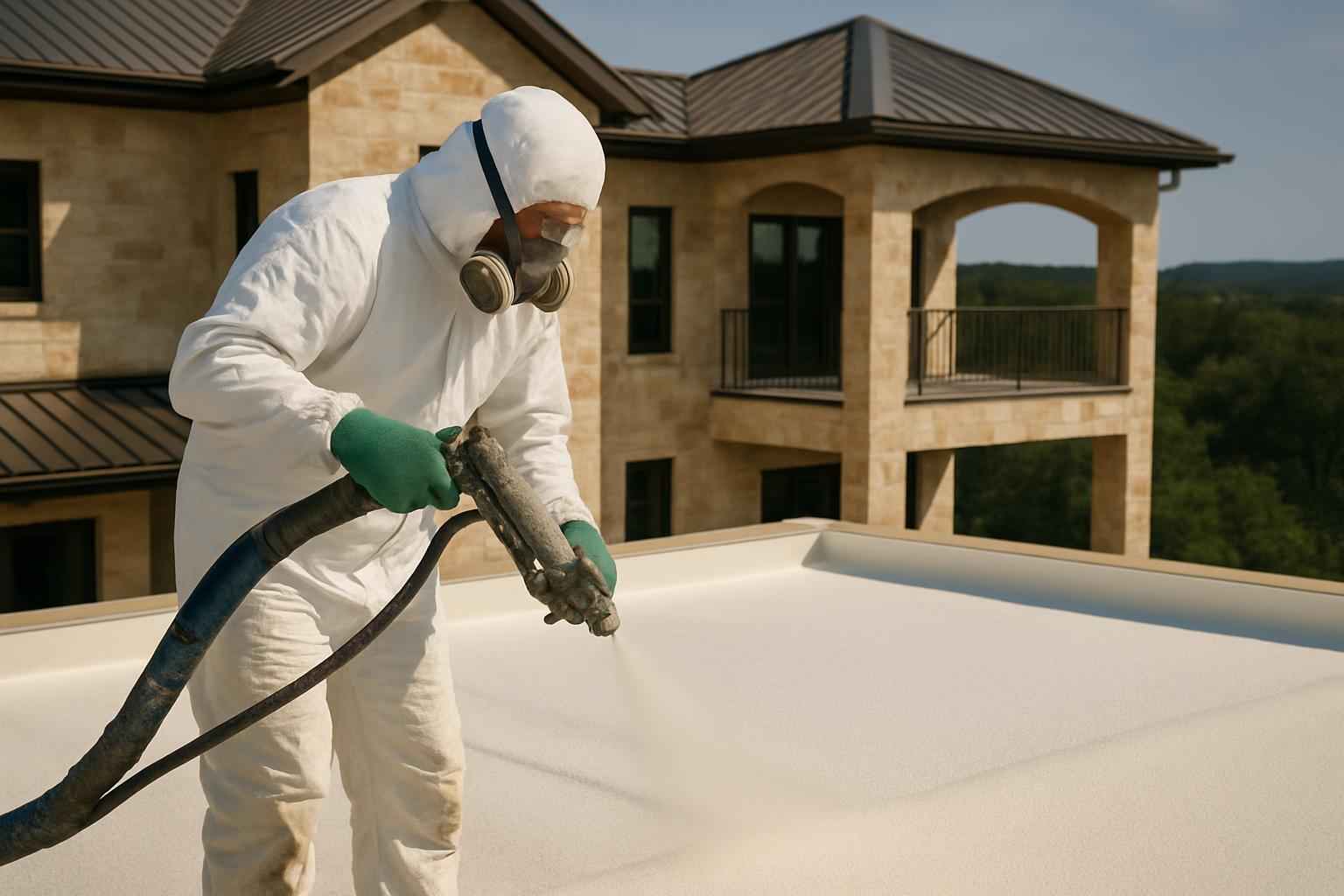 Foam Roof Installation Service in Fischer TX