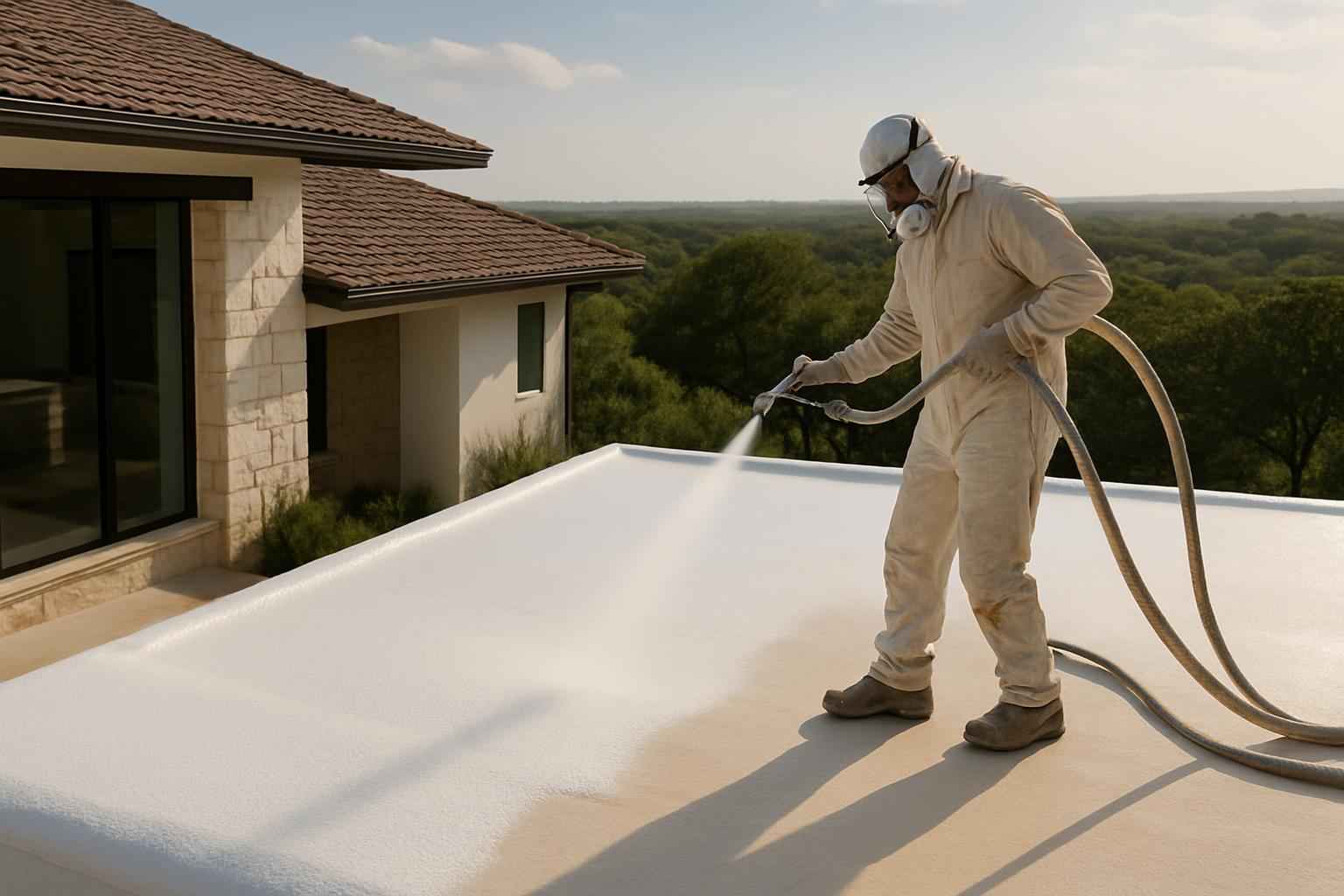 Foam Roof Recoat Company in Fischer TX