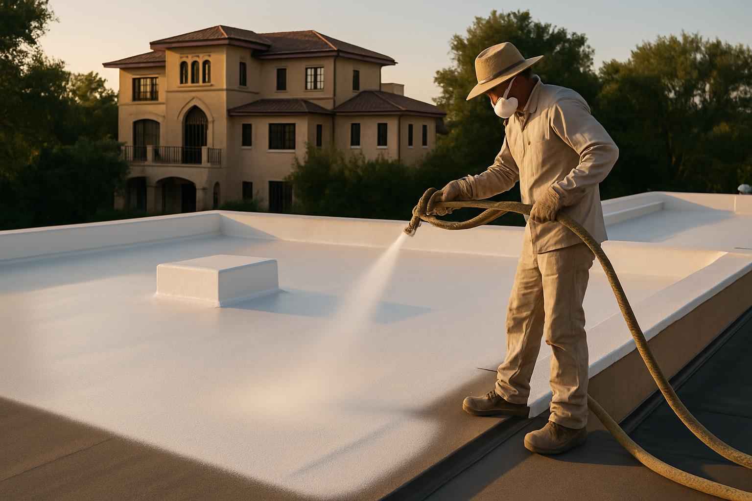 Foam Roof Recoat Company in Pontotoc TX