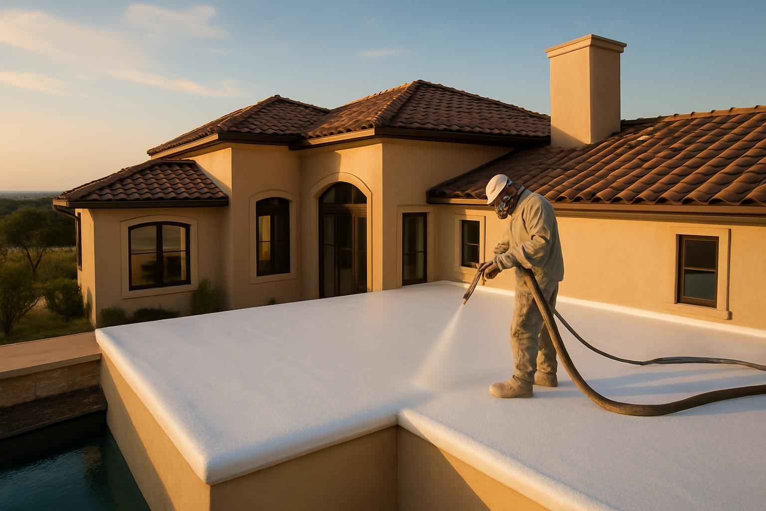 Foam Roof Replacement Options in Pontotoc TX