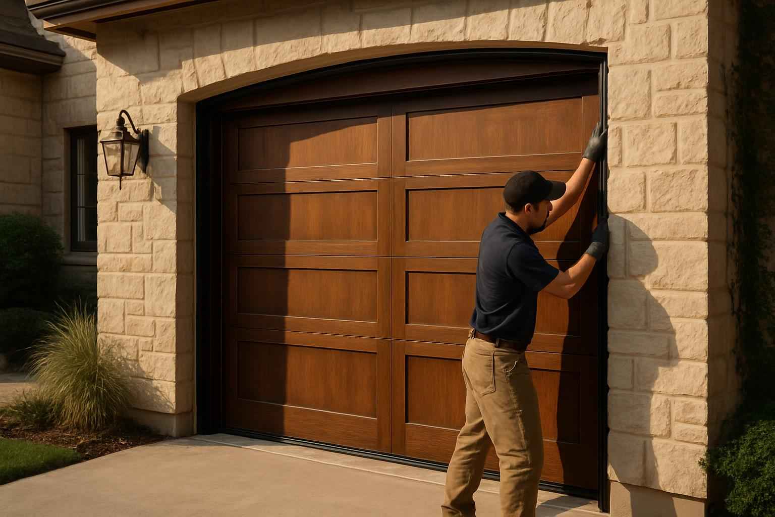 Garage Door Perimeter Seal Service in Pontotoc TX