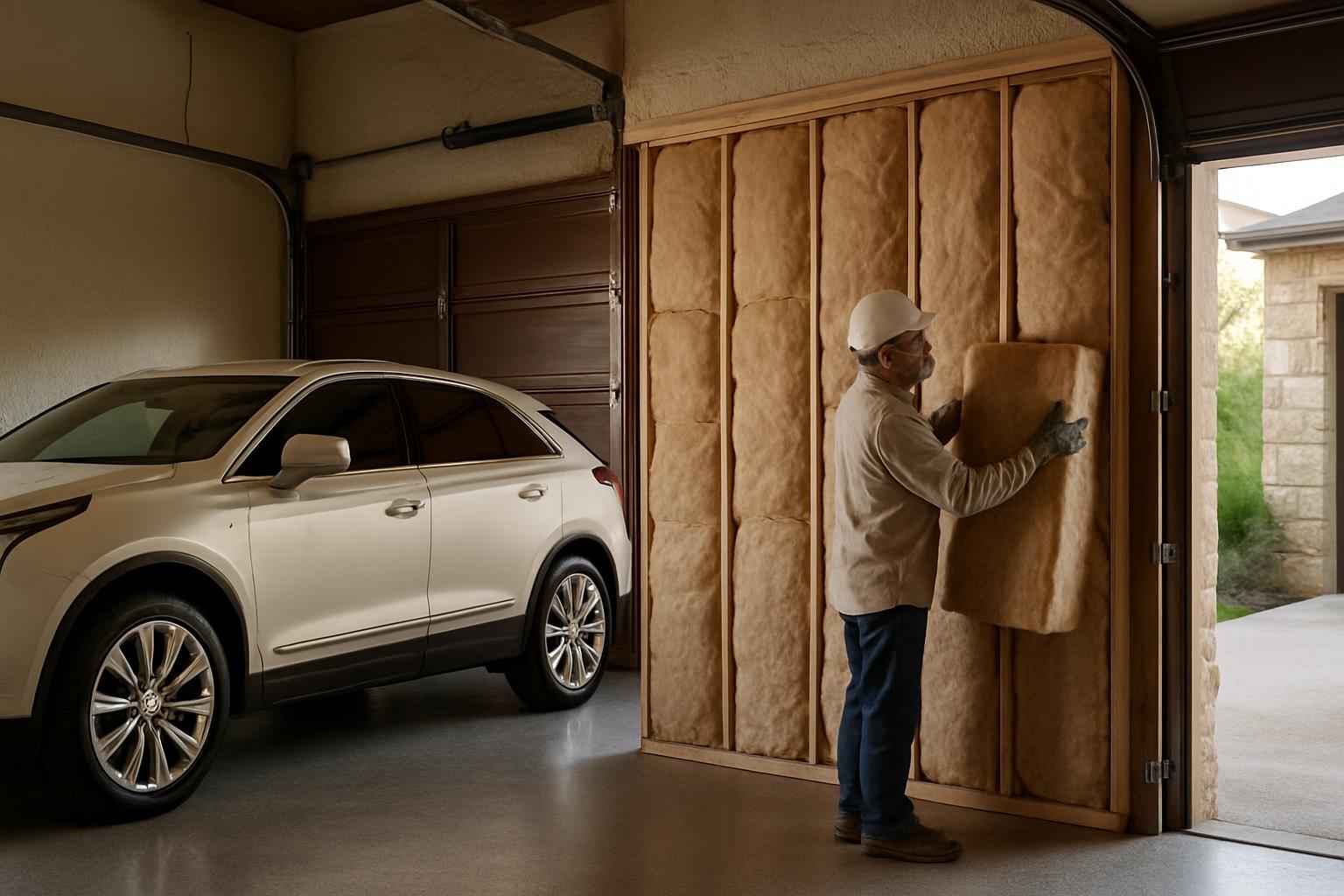 Garage Retrofit Insulation in Burnet TX