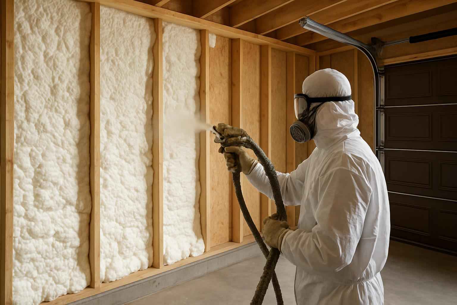 Garage Wall Foam Installer in Burnet TX