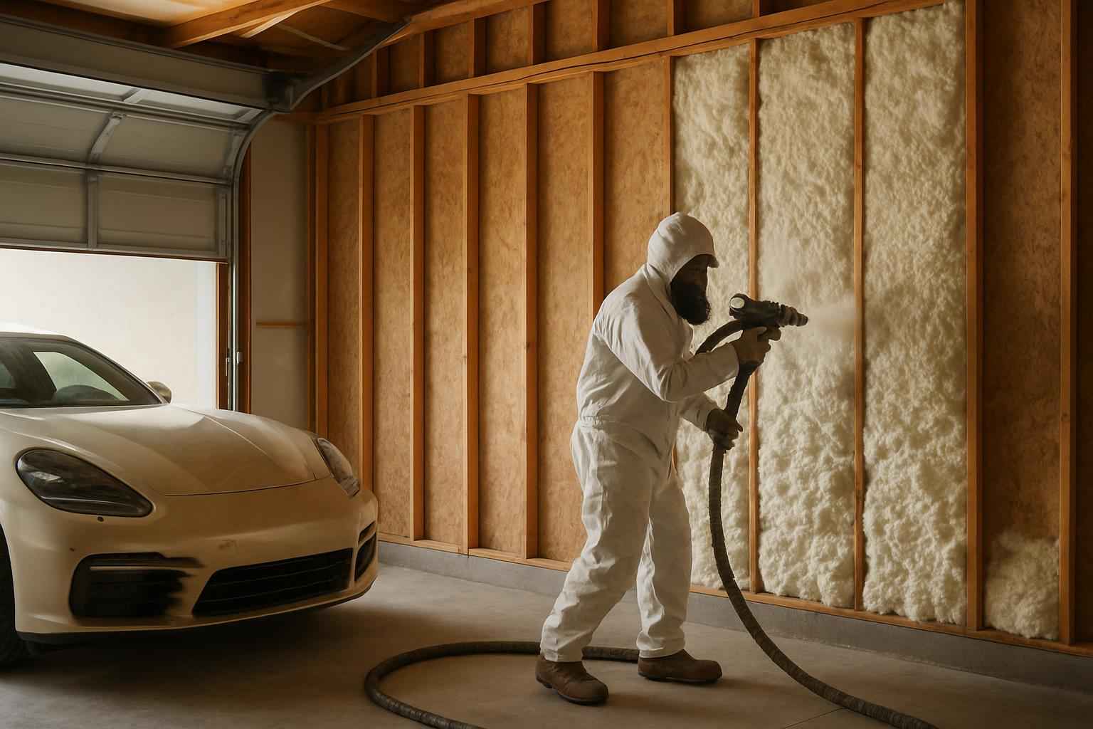 Garage Wall Foam Installer in Fischer TX