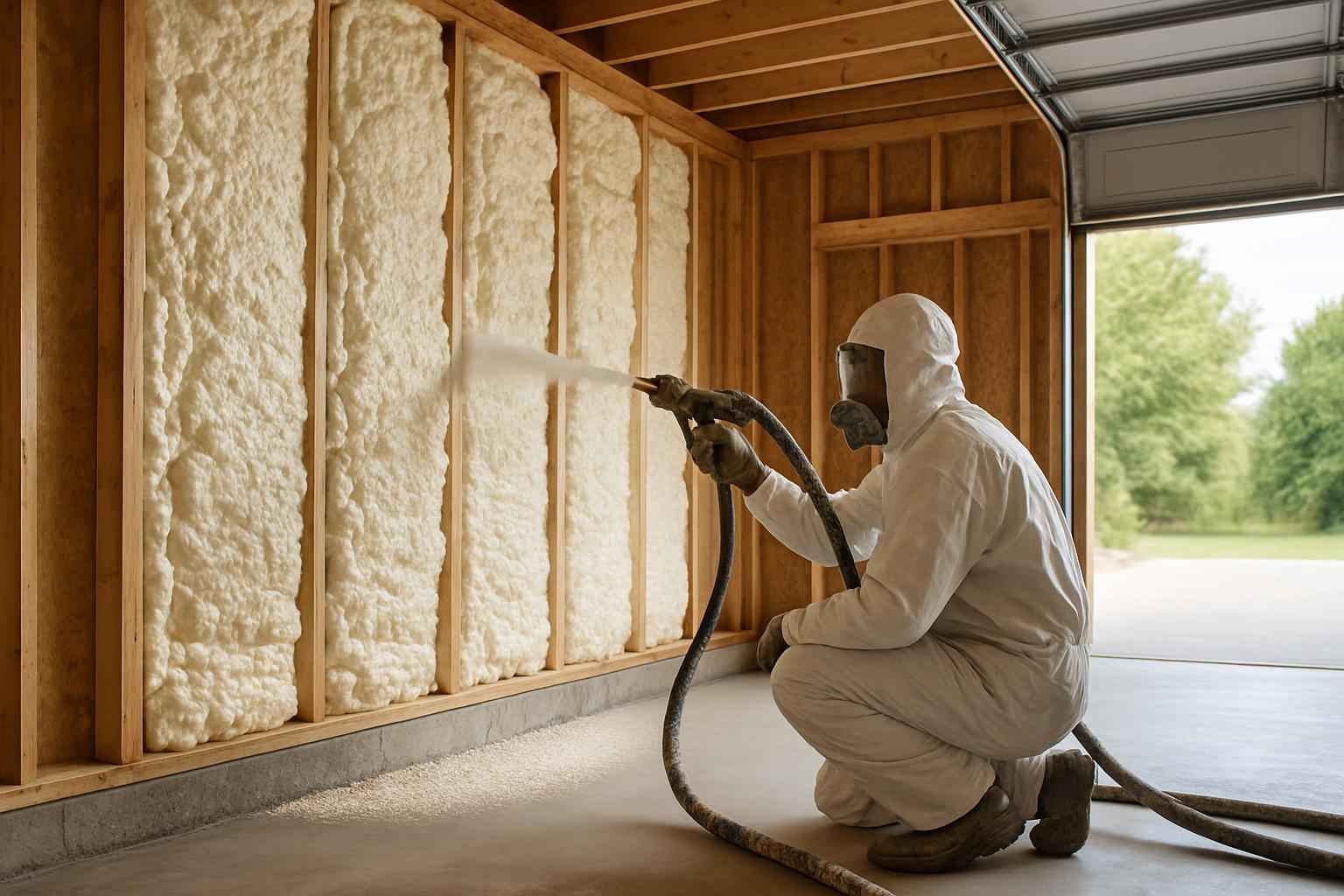 Garage Wall Foam Installer in Pontotoc TX