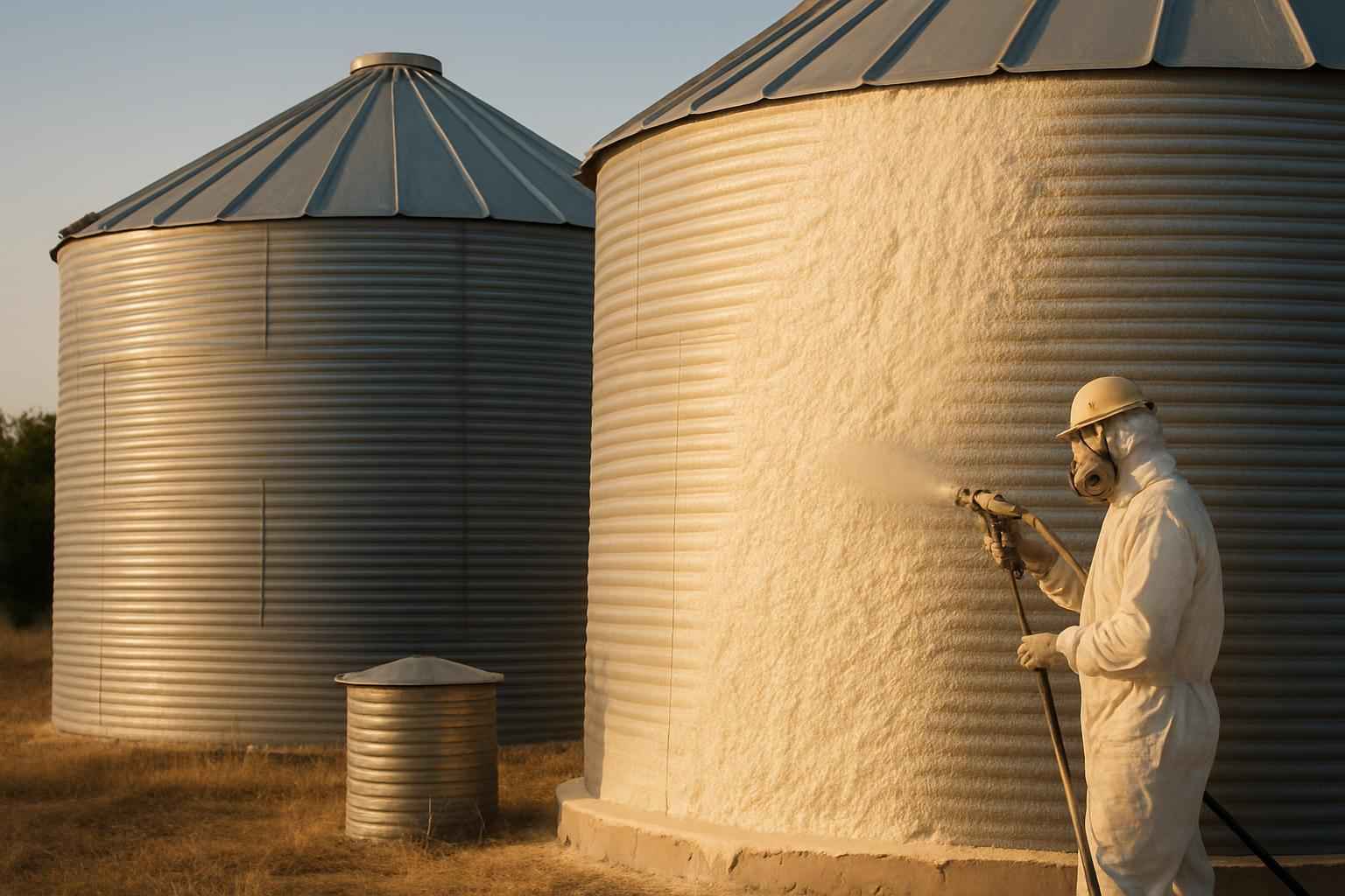 Grain Storage Insulation Service in Fischer TX
