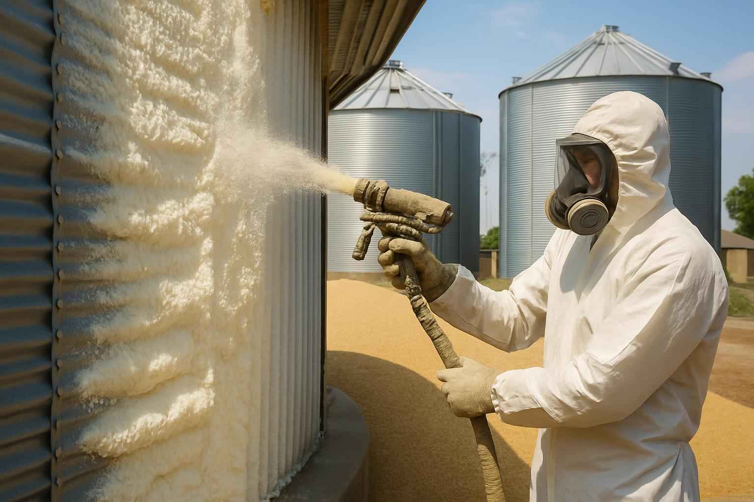 Grain Storage Insulation Service in Mason TX