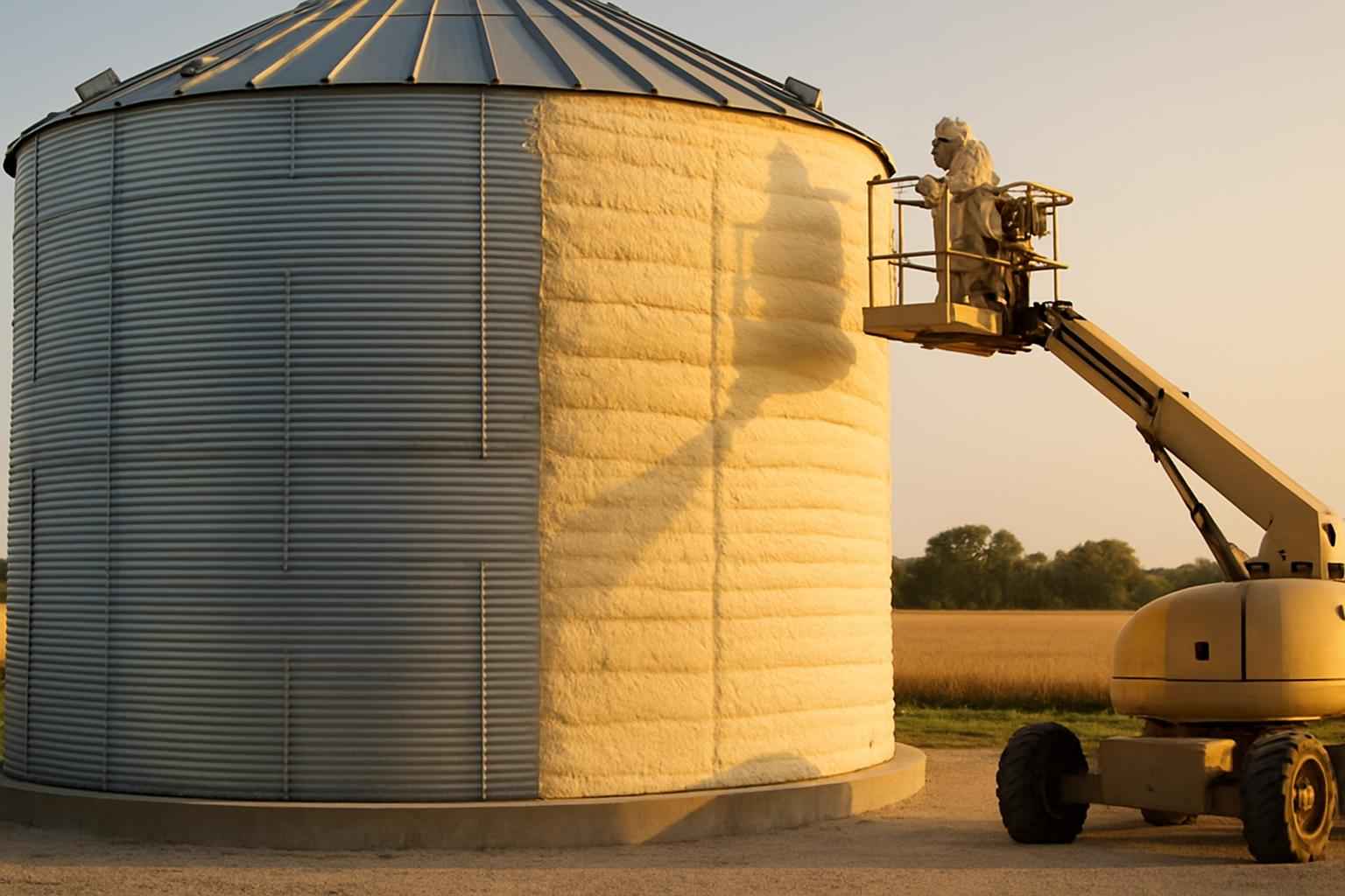 Grain Storage Insulation Service in Medina TX