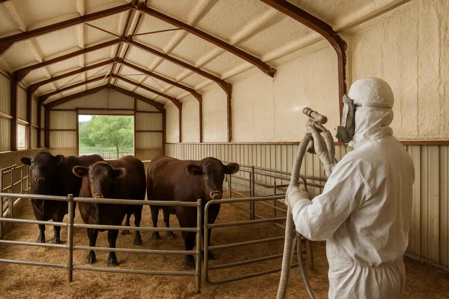 Livestock Barn Insulation Service in Fischer TX