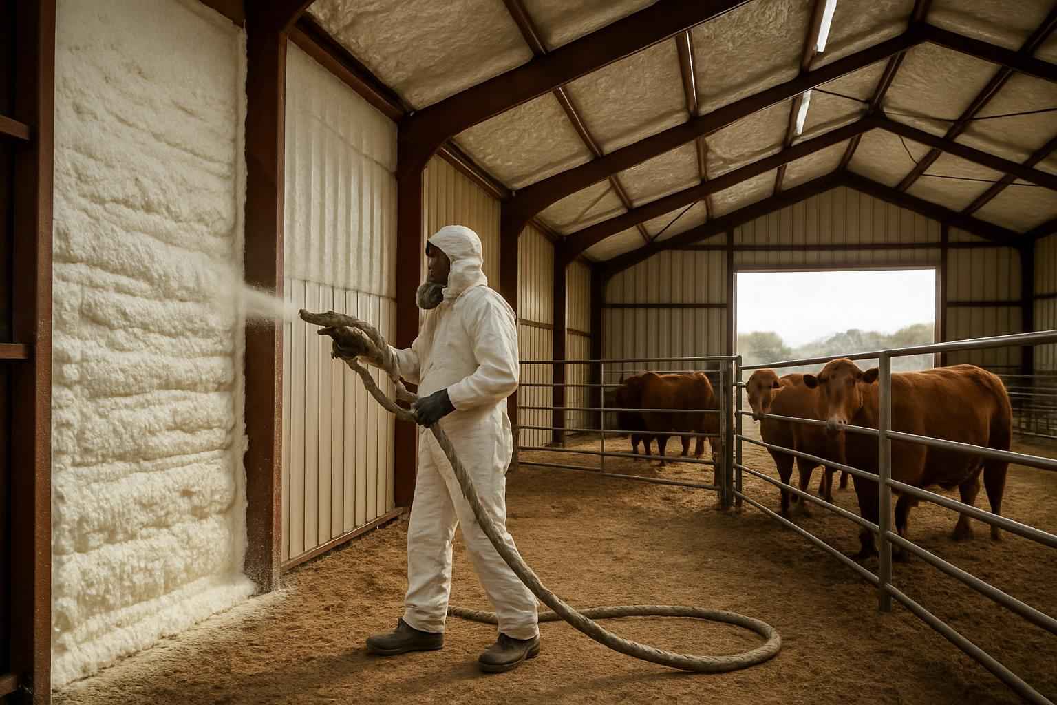 Livestock Barn Insulation Service in Marble Falls TX