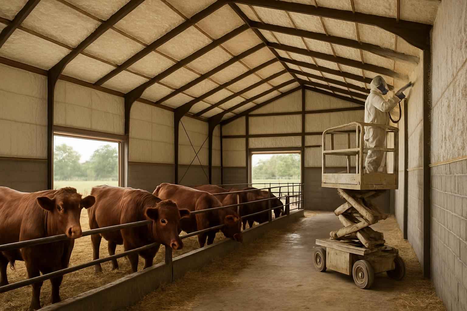 Livestock Barn Insulation Service in Medina TX