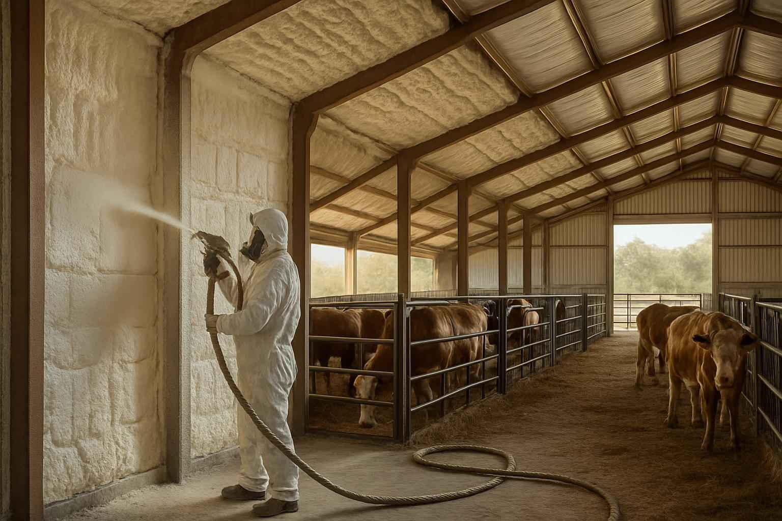 Livestock Barn Insulation Service in Pipe Creek TX