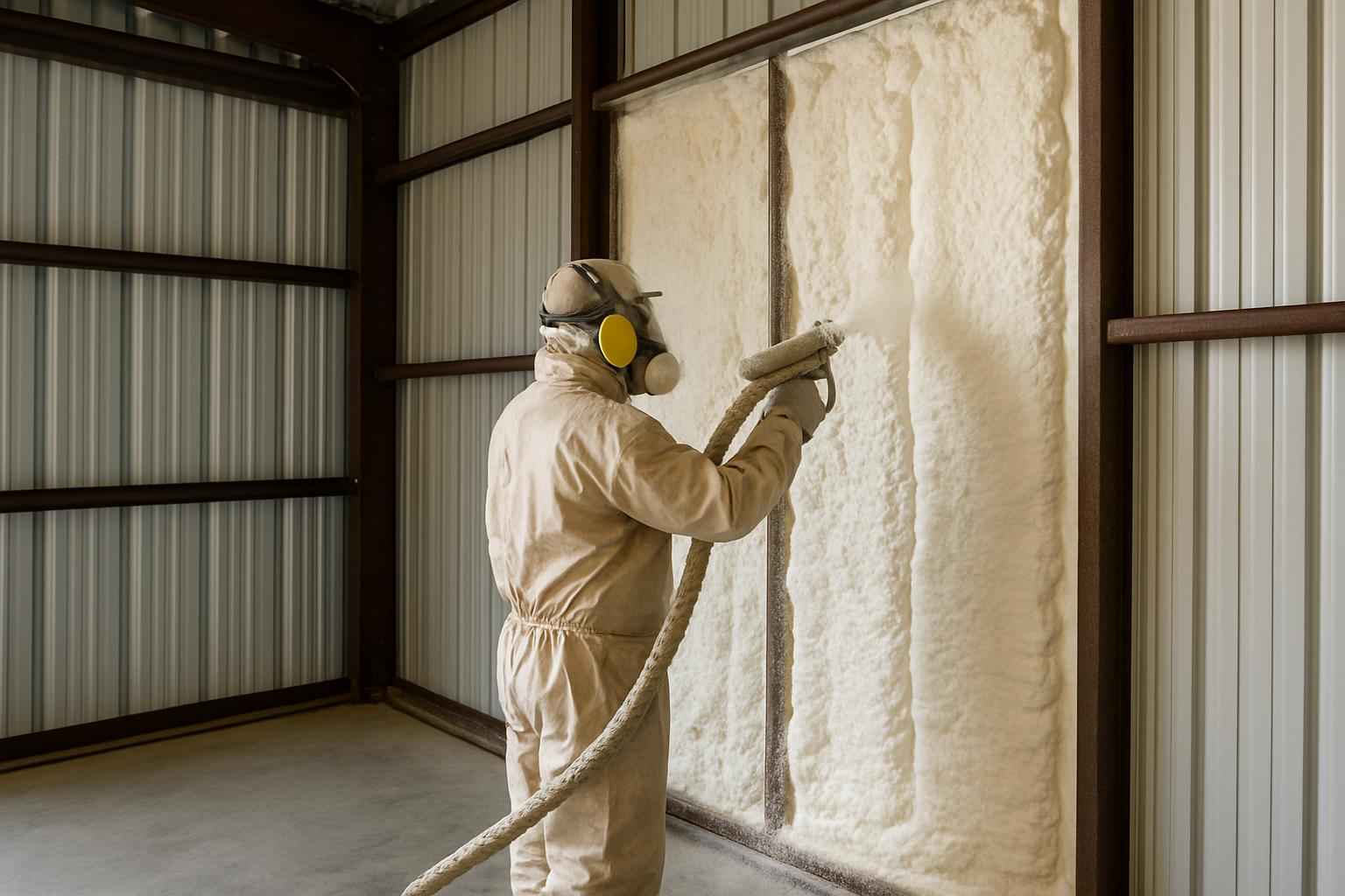 Metal Building Insulation Service in Burnet TX