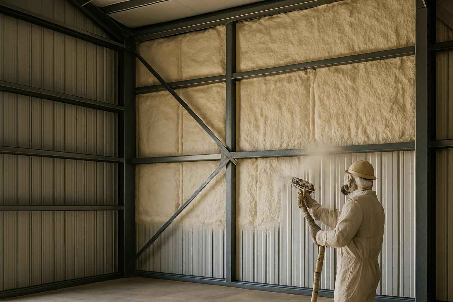 Metal Building Insulation Service In Fischer TX