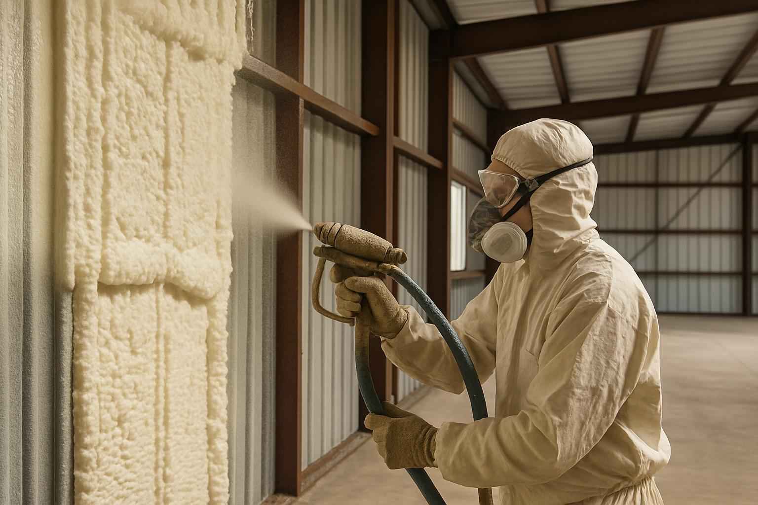 Metal Building Insulation Service in Marble Falls TX