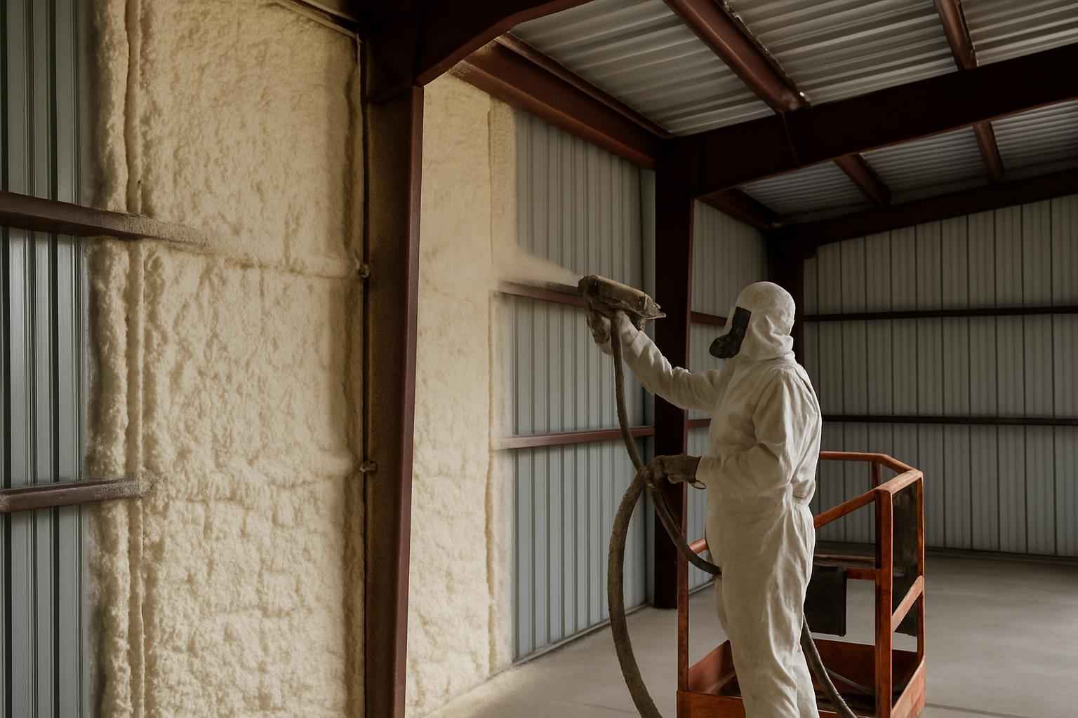 Metal Building Insulation Service in Mason TX