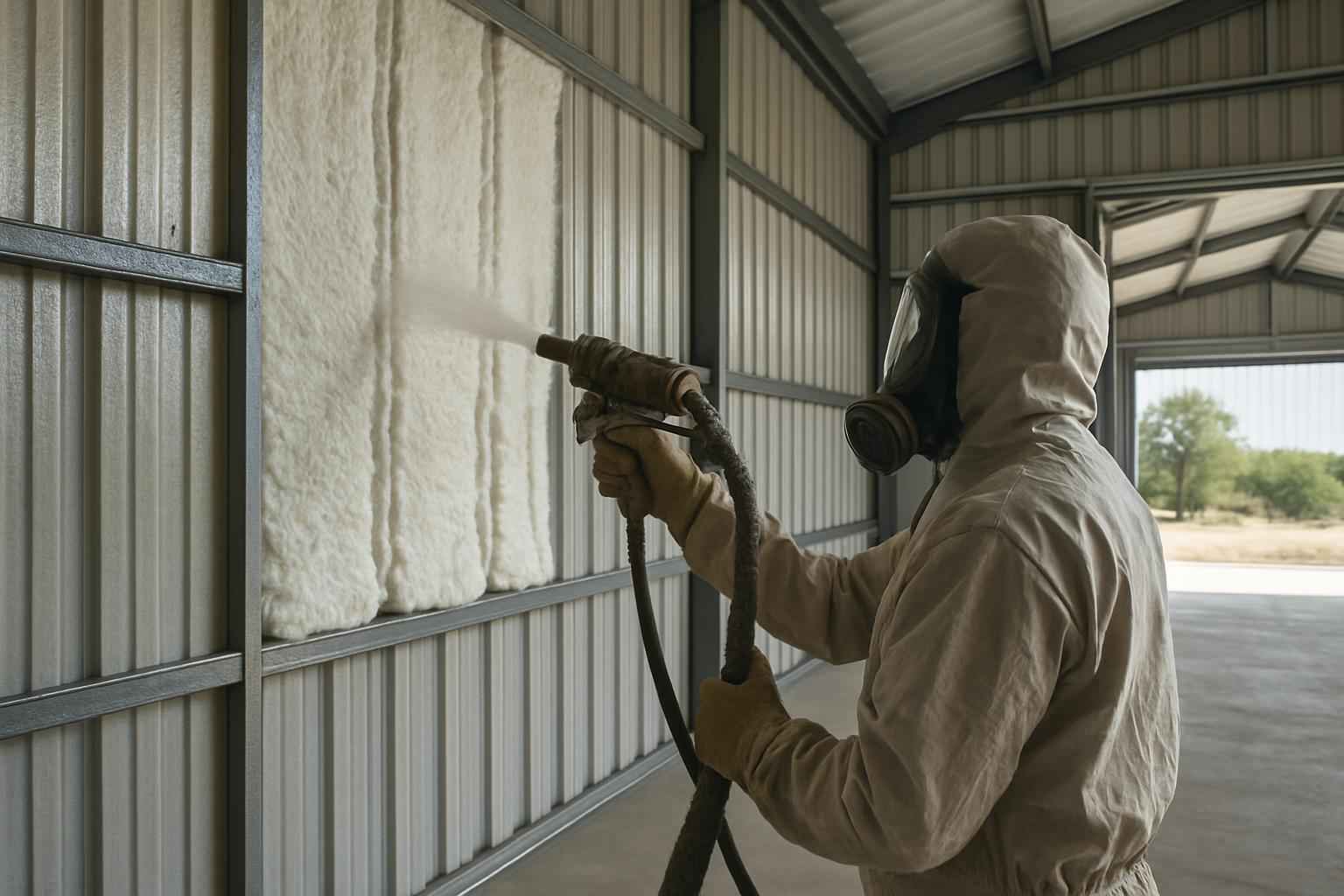 Metal Building Insulation Service in Medina TX