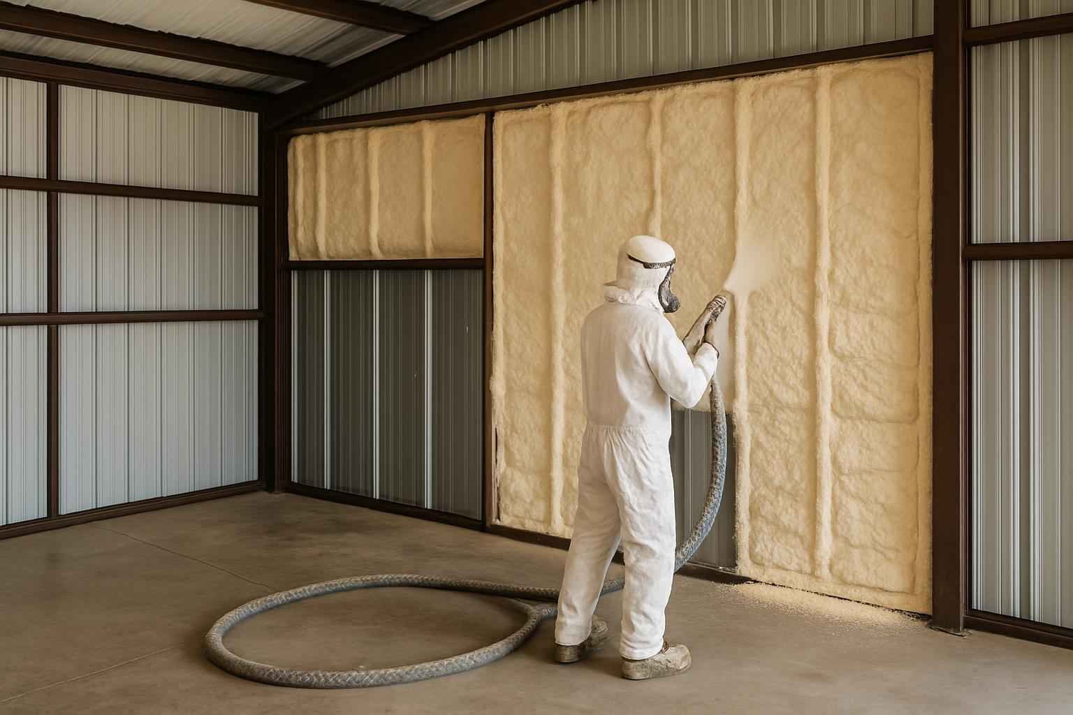 Metal Building Insulation Service in Pipe Creek TX