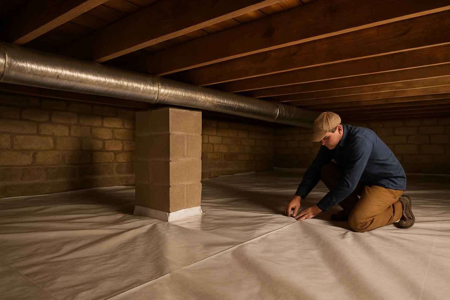 Moisture Control Vapor Barrier Service in Pipe Creek TX