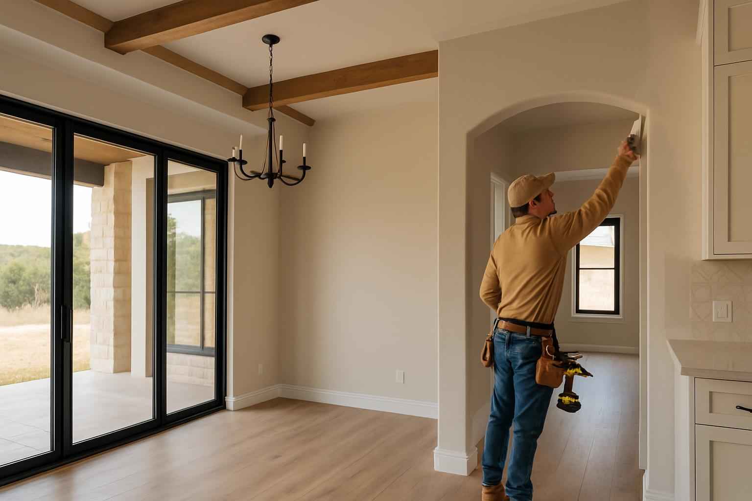 New Construction Punch Repair in Fischer TX