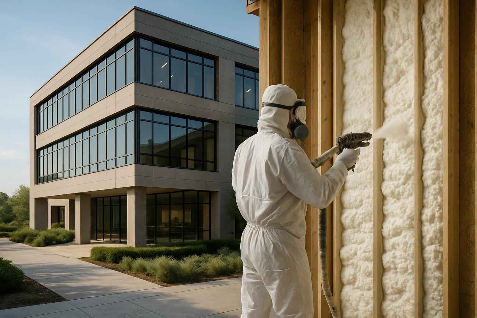 Office Building Foam Installer in Fischer TX