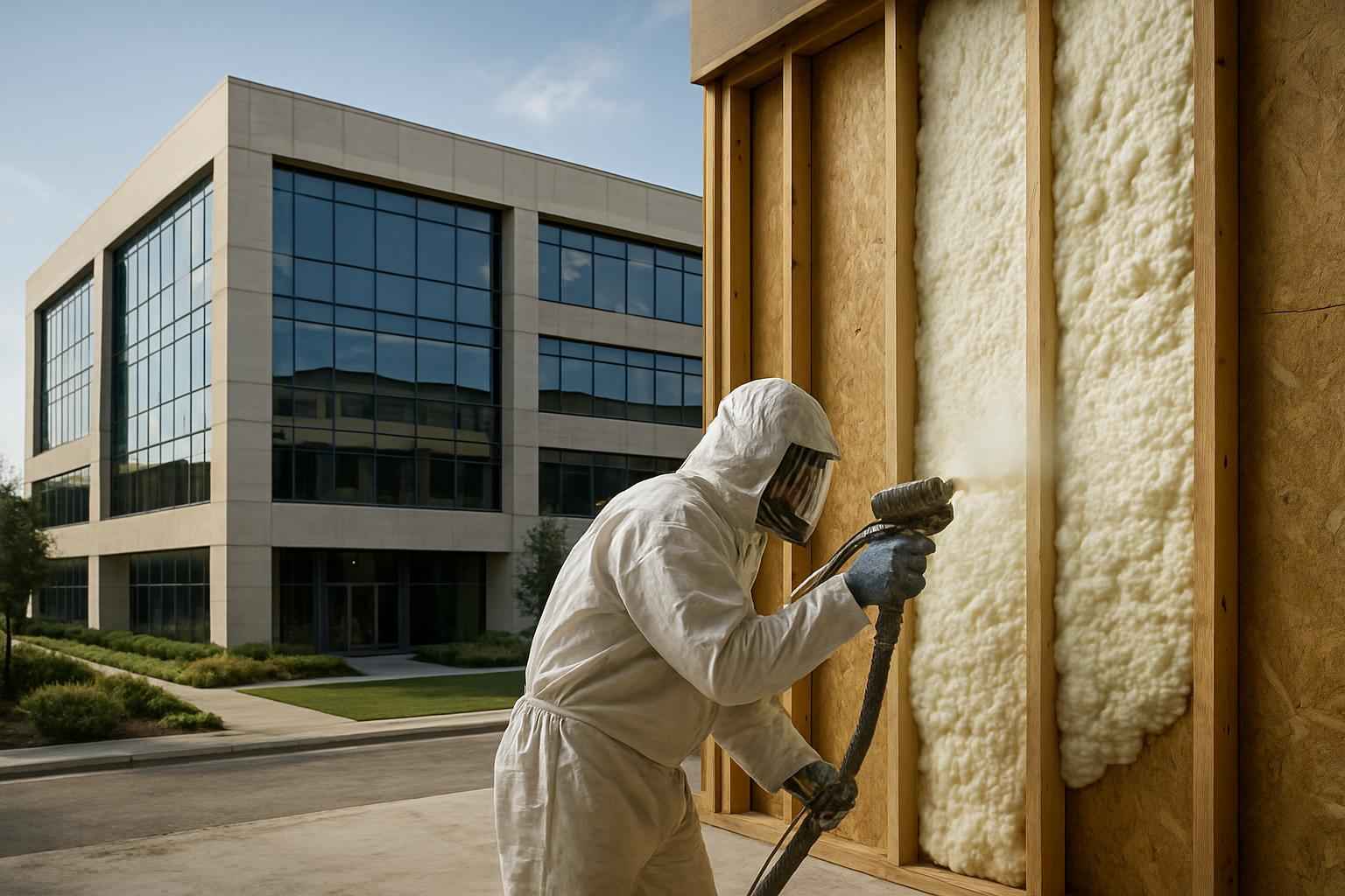 Office Building Foam Installer in Mason TX