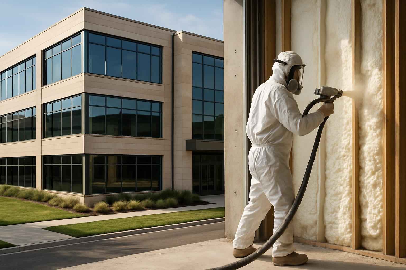 Office Building Foam Installer in Pontotoc TX