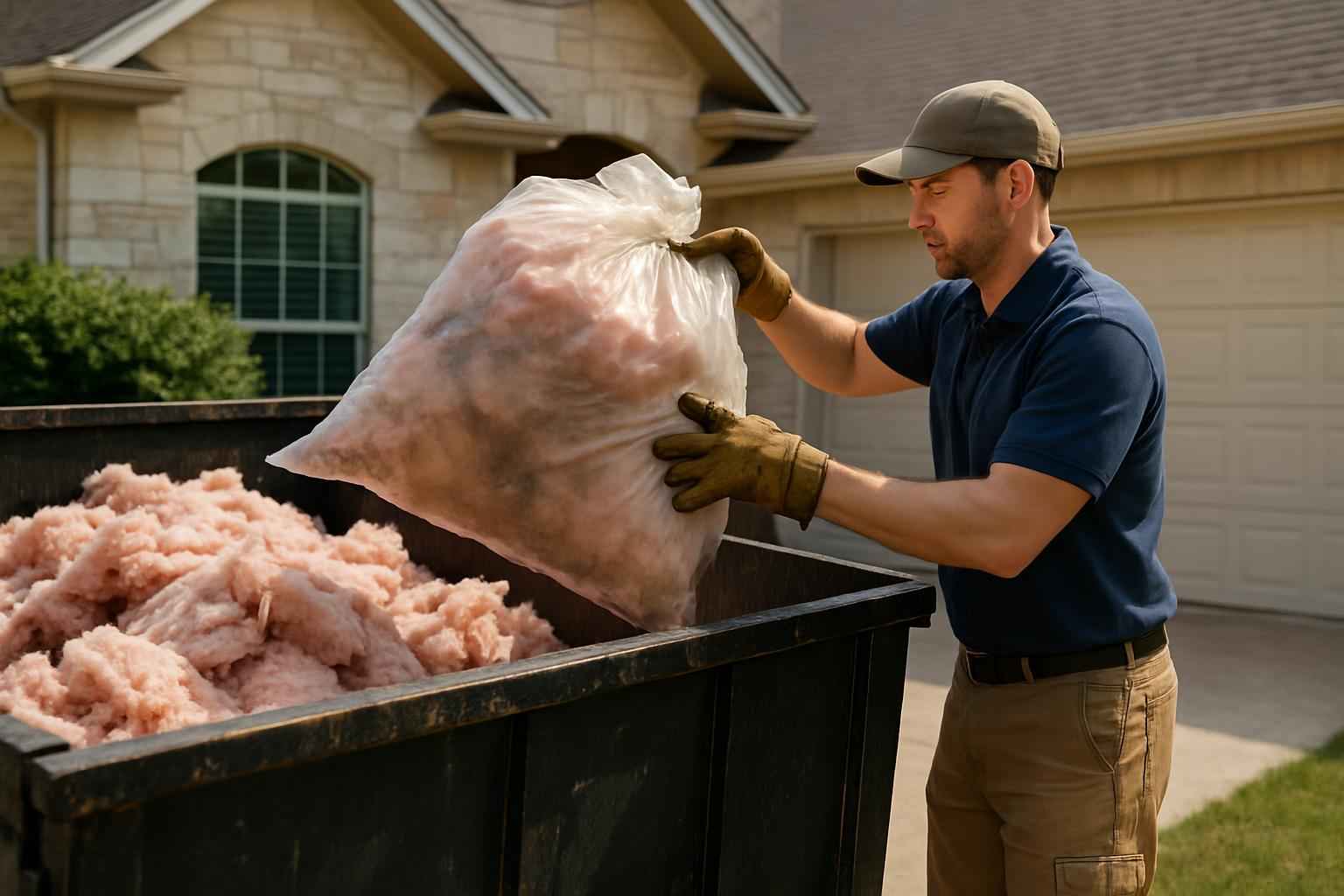 Old Insulation Disposal Service in Burnet TX