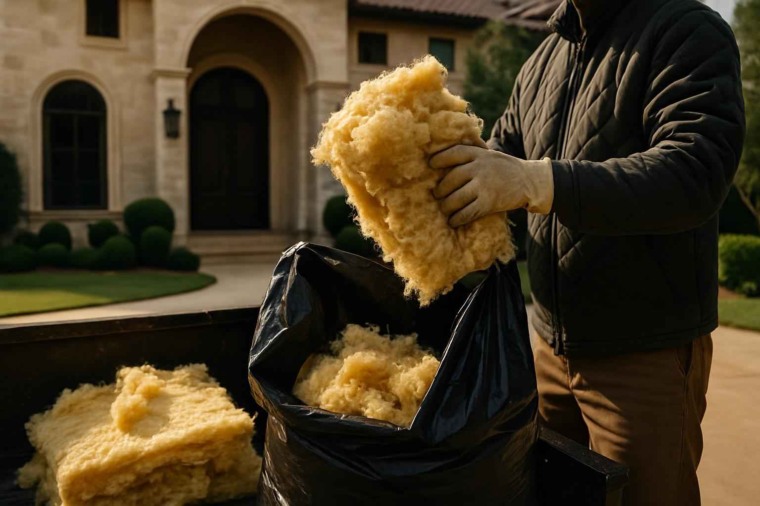 Old Insulation Disposal Service in Mason TX
