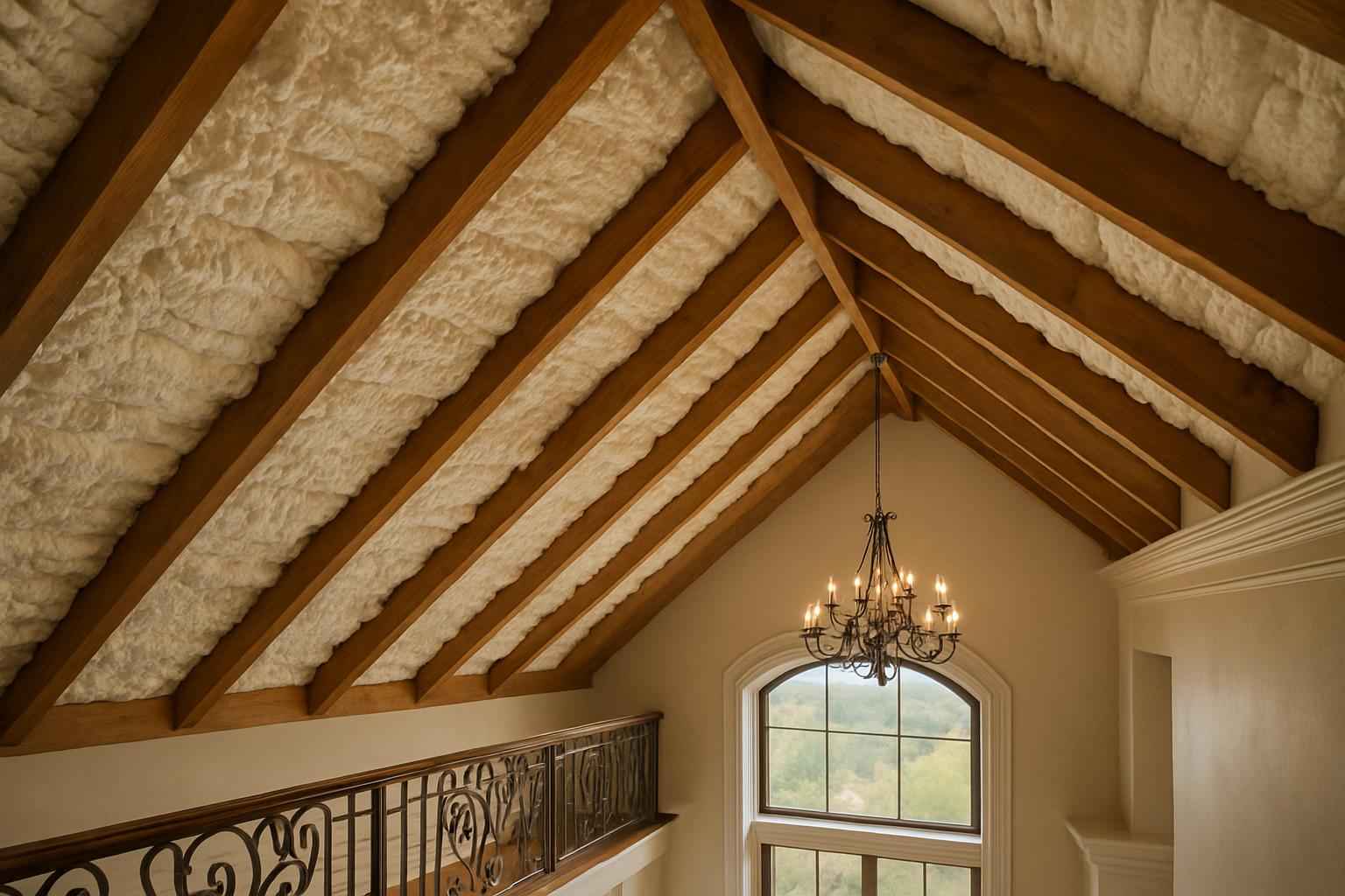 Open Cell Attic Insulation in Marble Falls TX