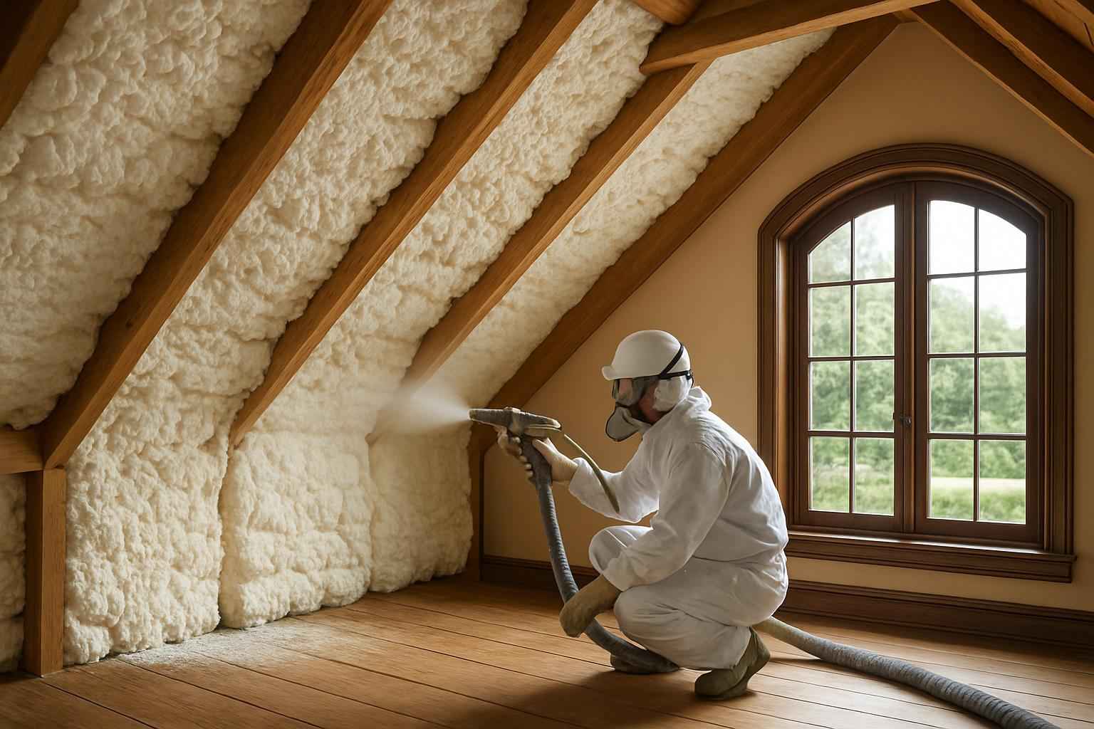 Open Cell Attic Insulation in Medina TX