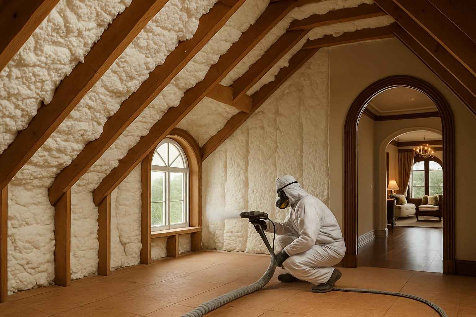 Open Cell Attic Insulation in Pontotoc TX