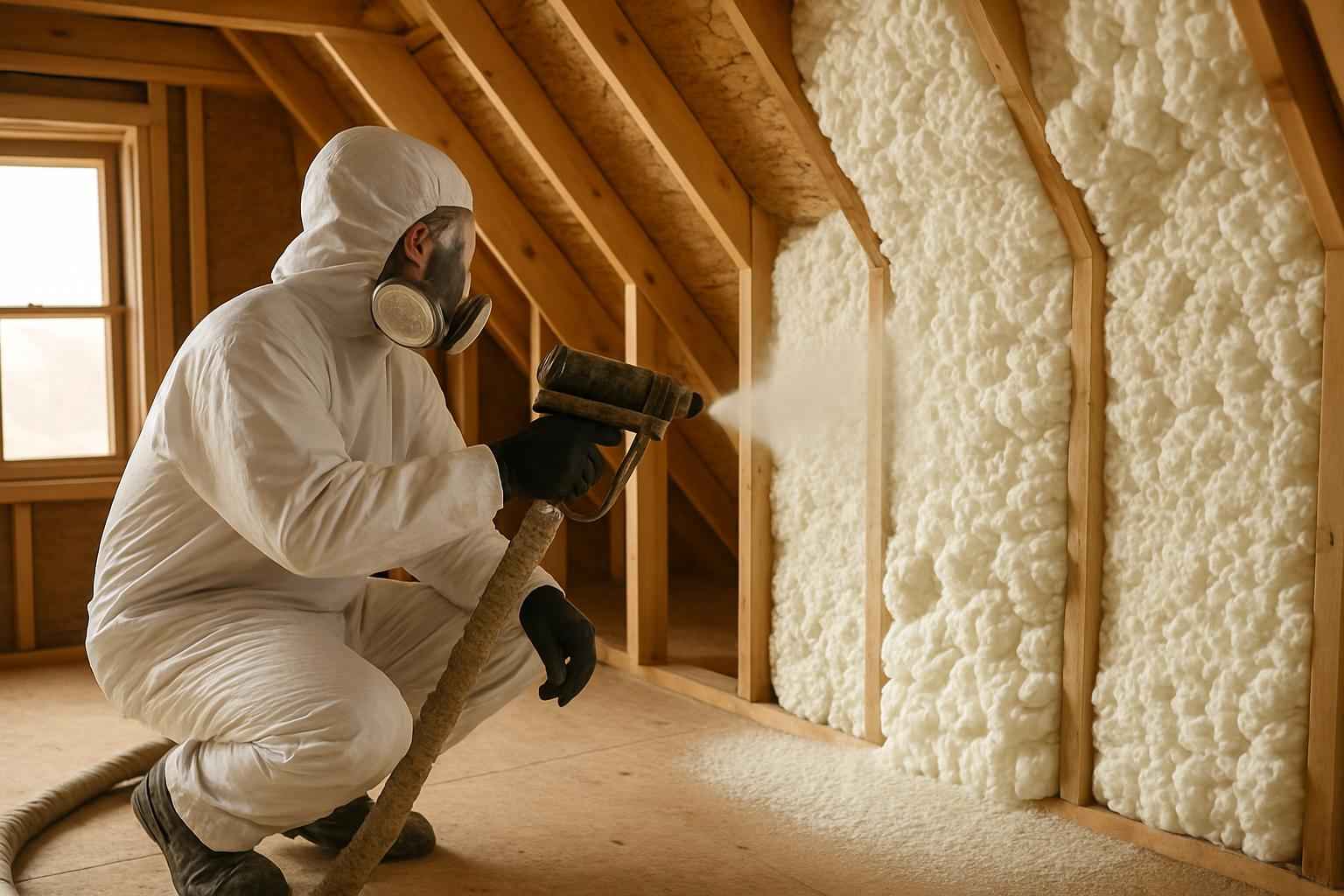 Open Cell Installation Service in Mason TX