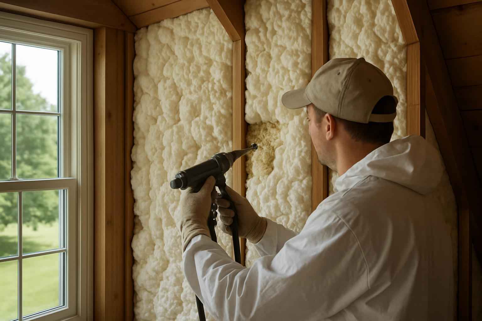 Open Cell Insulation Repair in Burnet TX