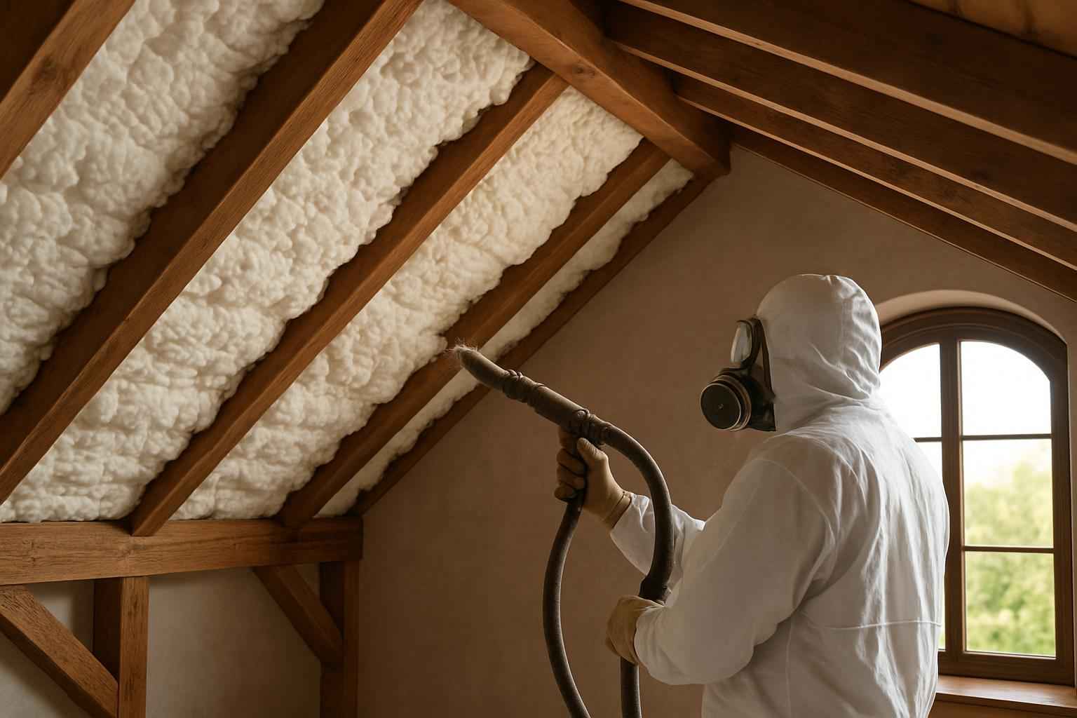 Open Cell Insulation Repair in Mason TX