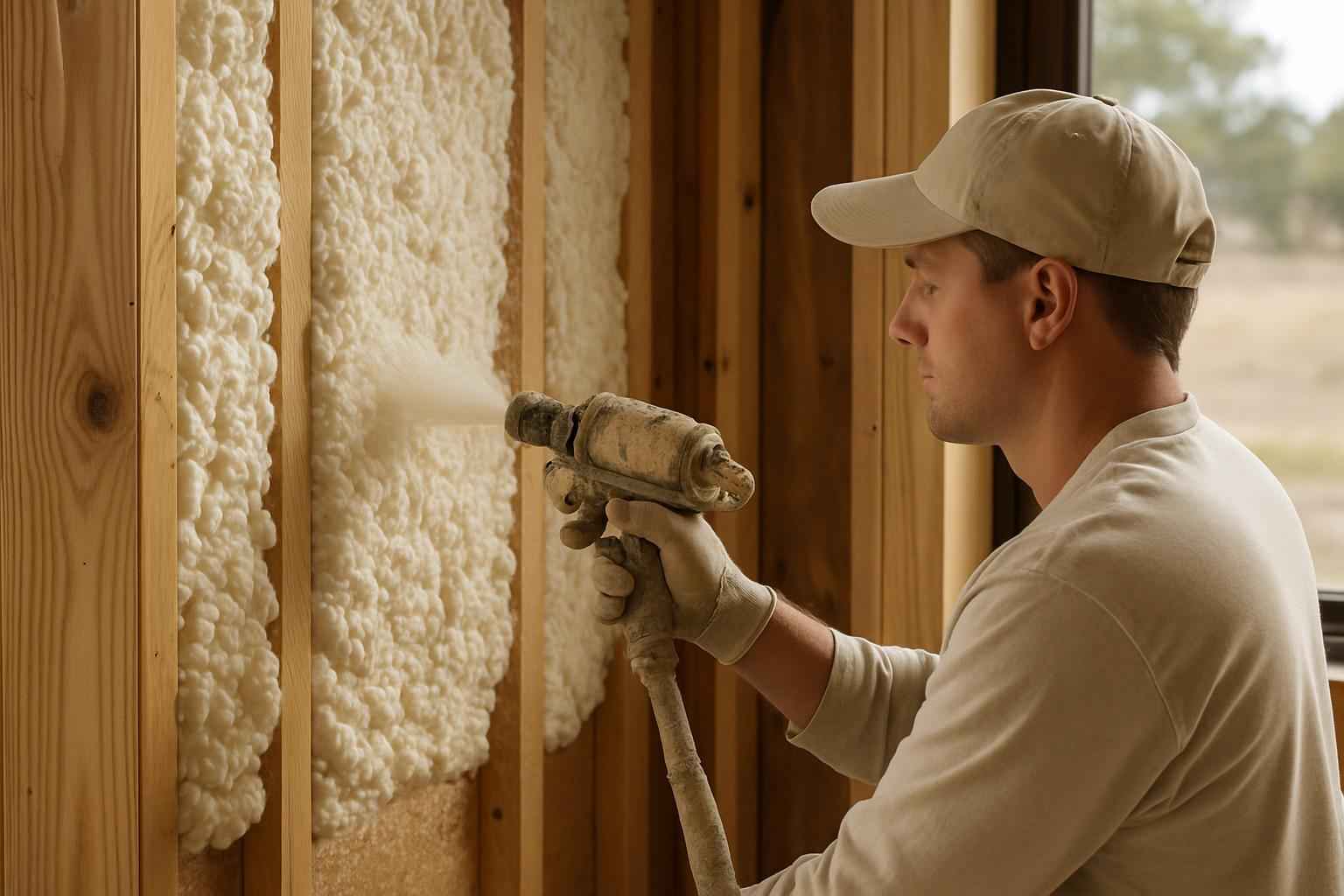 Open Cell Wall Insulation in Burnet TX