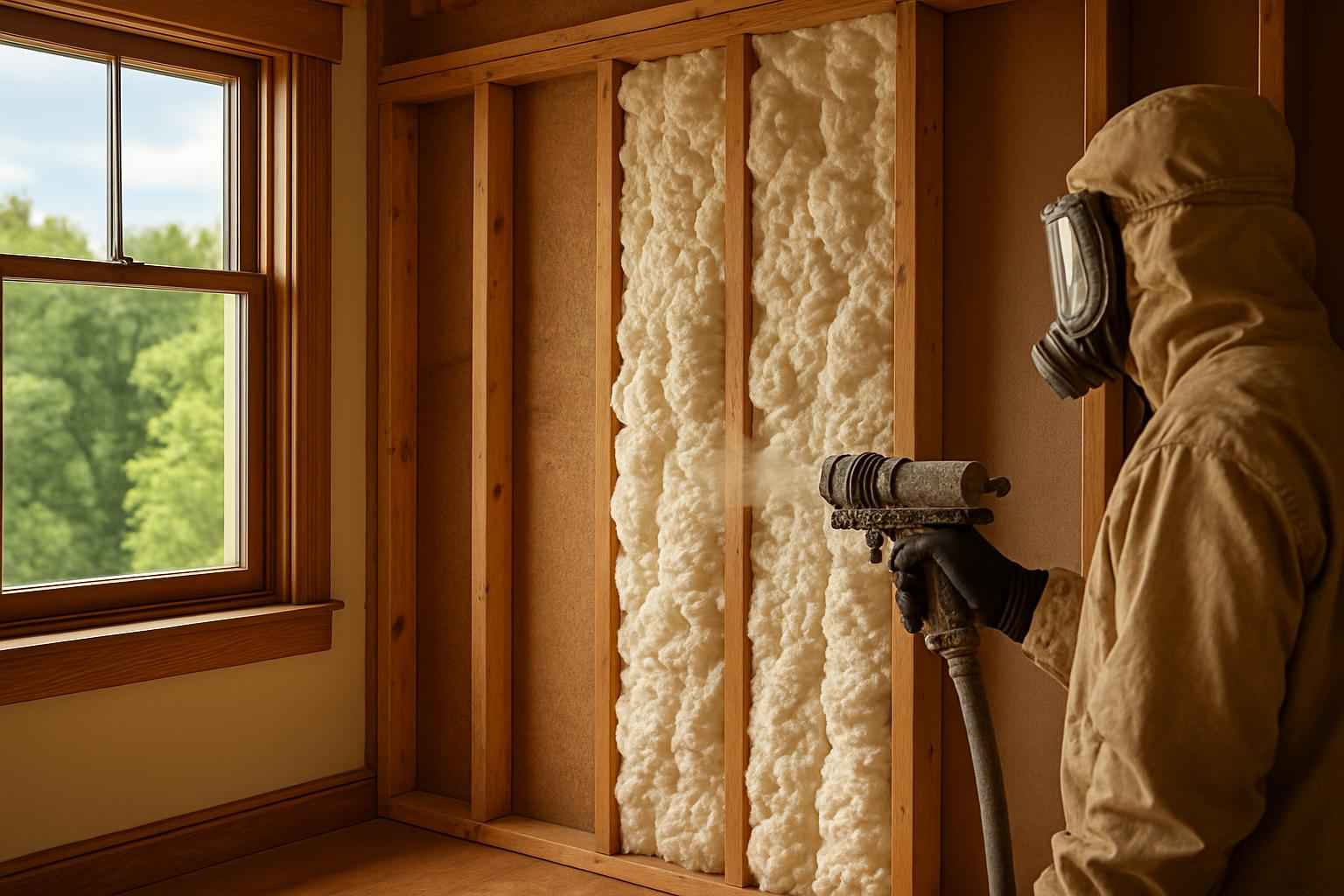 Open Cell Wall Insulation in Fischer TX